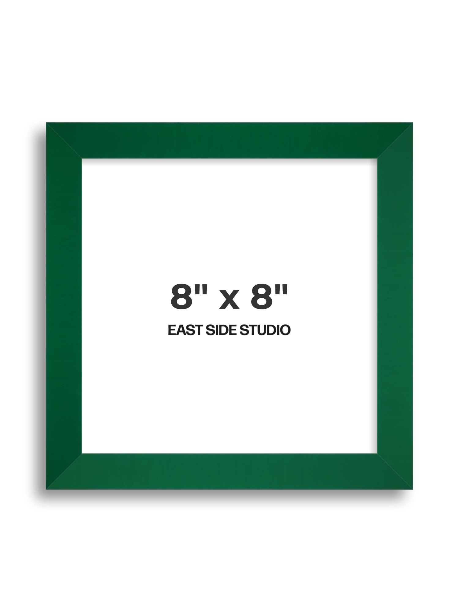 Emerald Green 8" x 8" picture frame