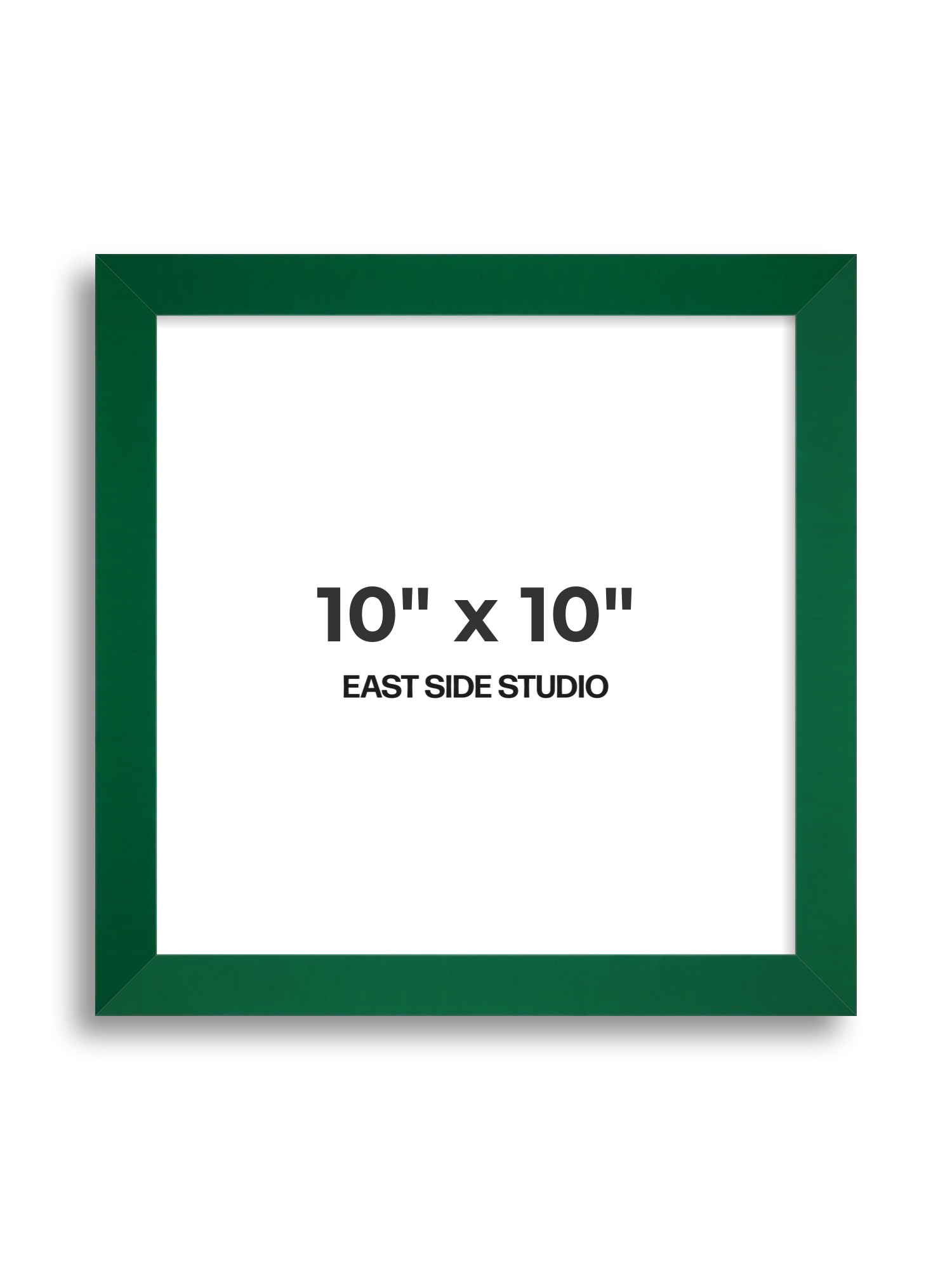 Emerald Green 10" x 10" picture frame