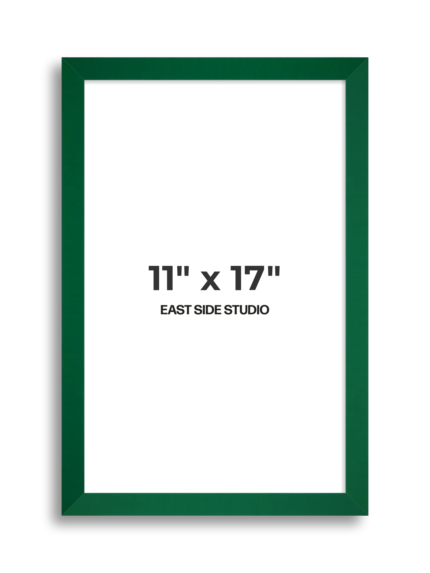 Emerald Green 11" x 17" picture frame