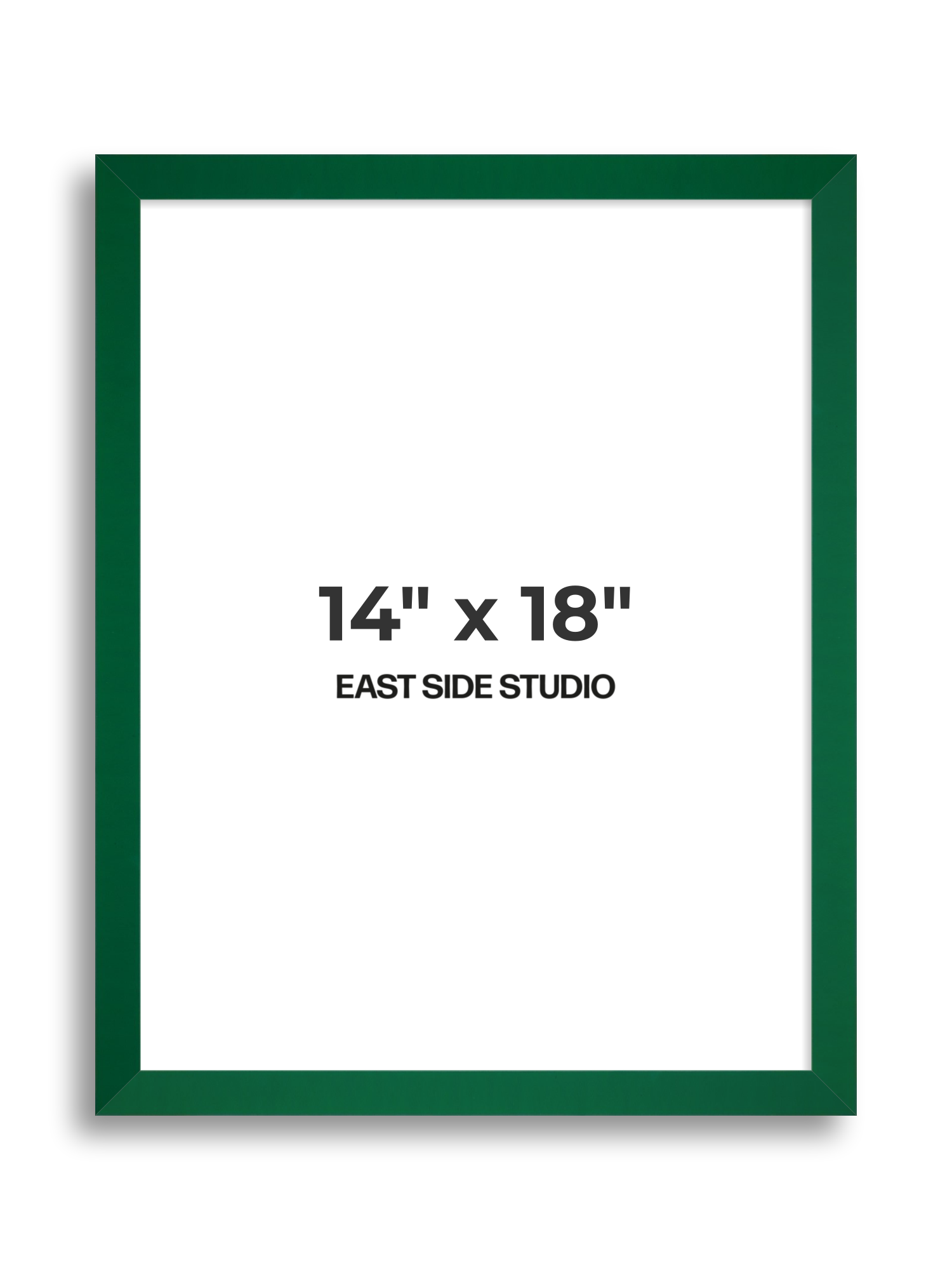 Emerald Green 14" x 18" picture frame