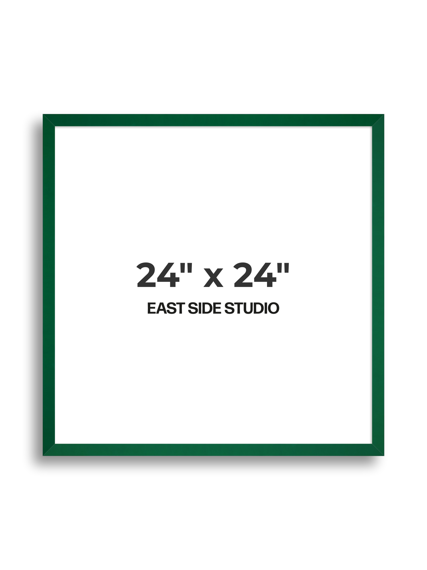 Emerald Green 24" x 24" picture frame