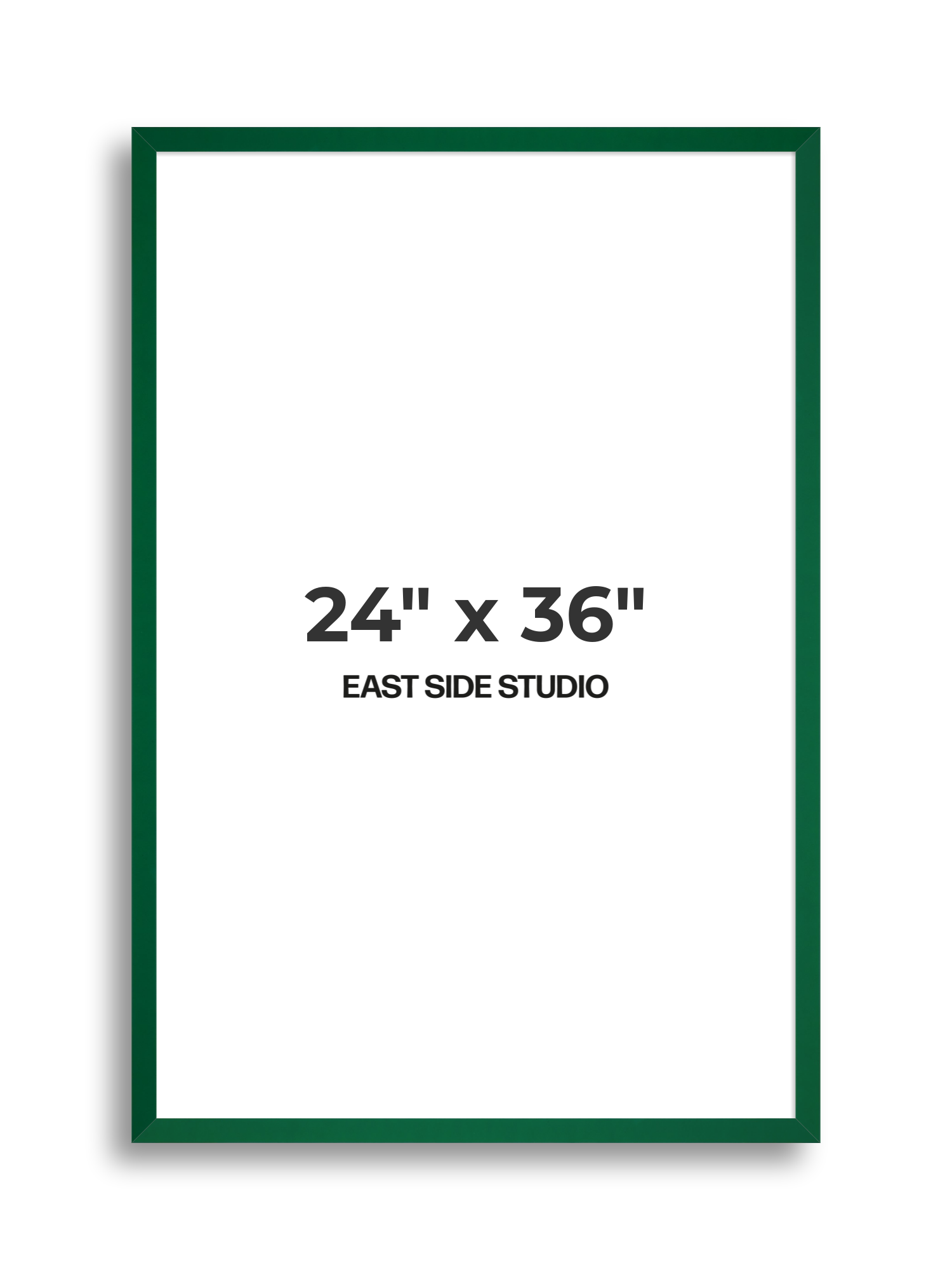 Emerald Green 24" x 36" picture frame