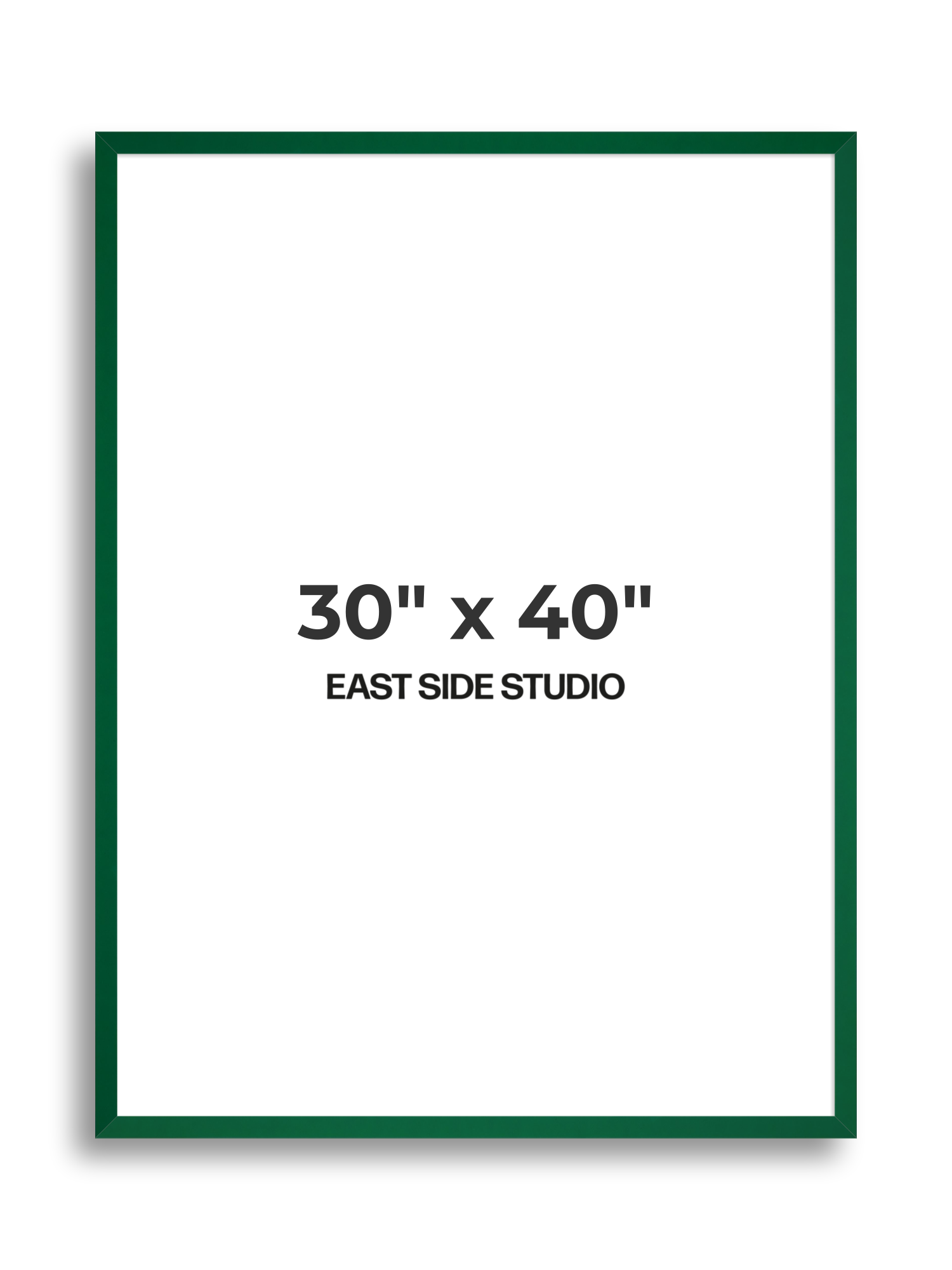 Emerald Green 30" x 40" picture frame