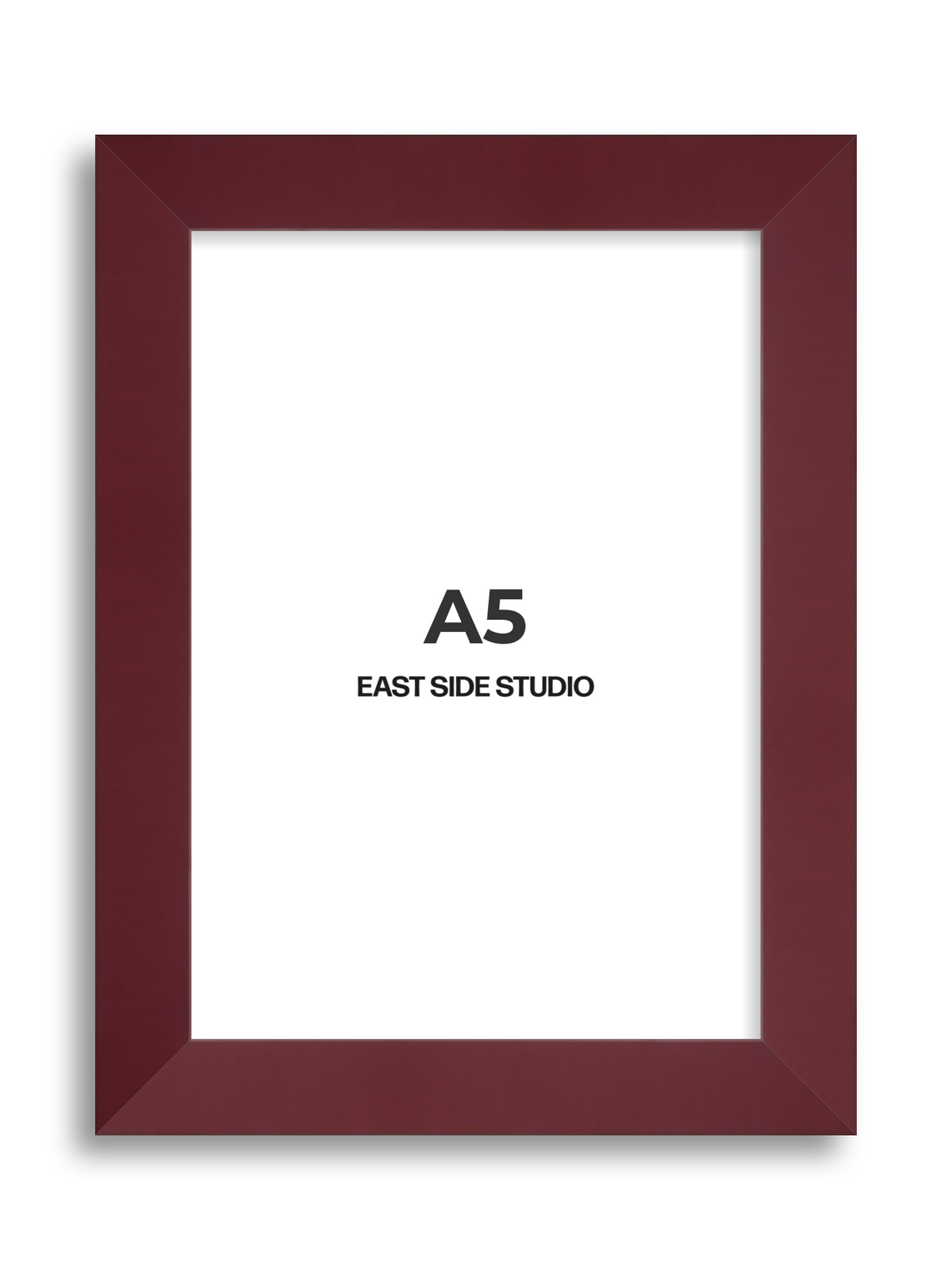 Burgundy A5 picture frame