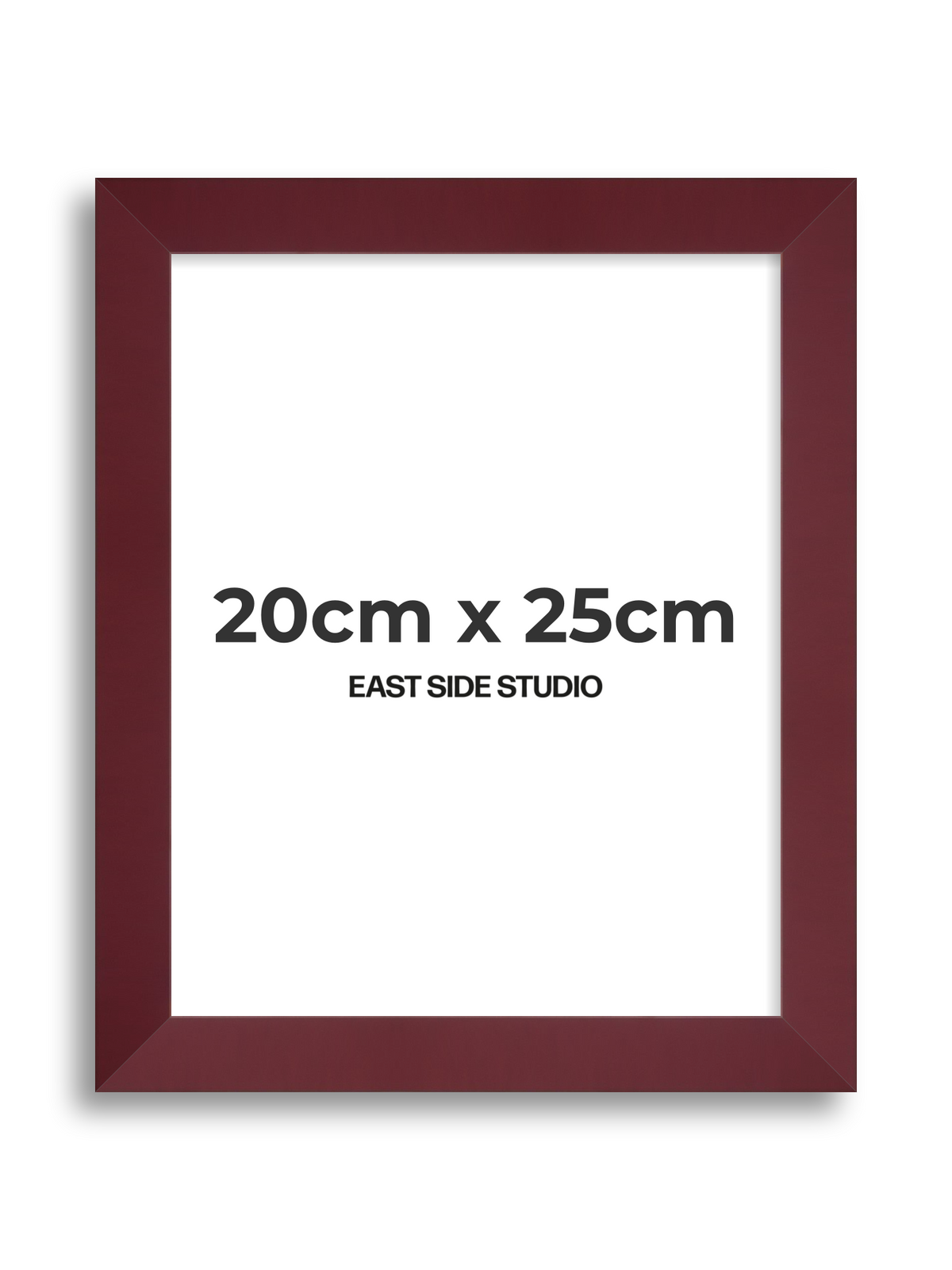 Burgundy 20cm x 25cm picture frame