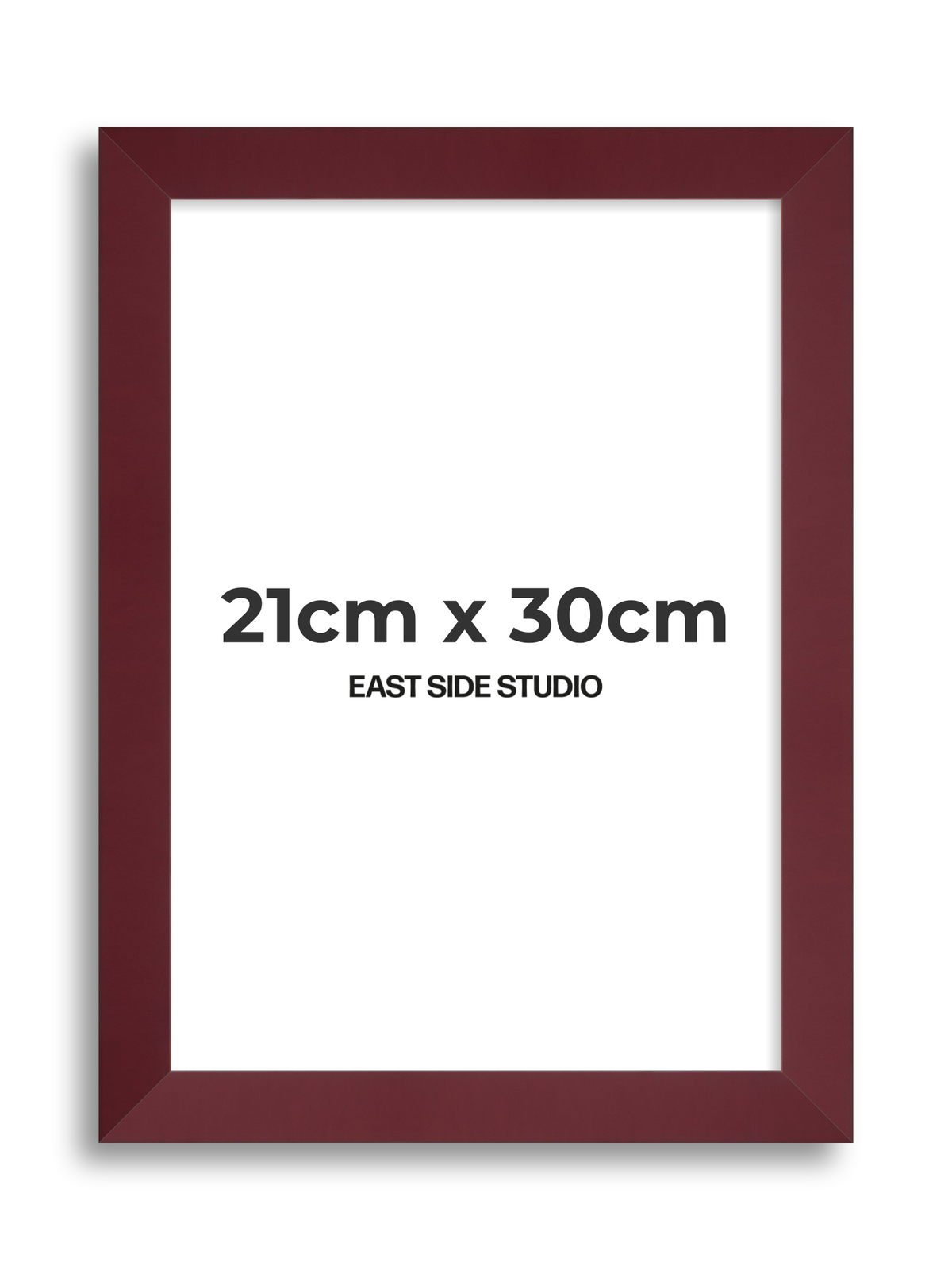 Burgundy 21cm x 30cm picture frame