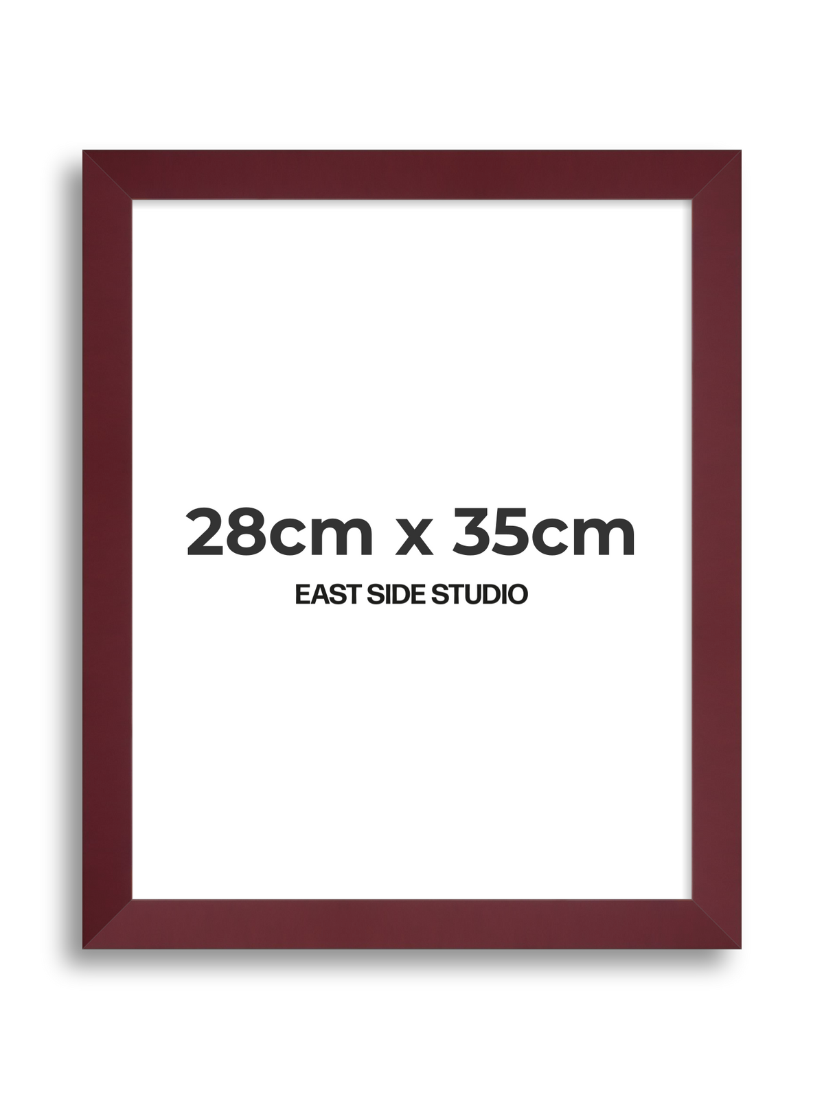 Burgundy 28cm x 35cm picture frame