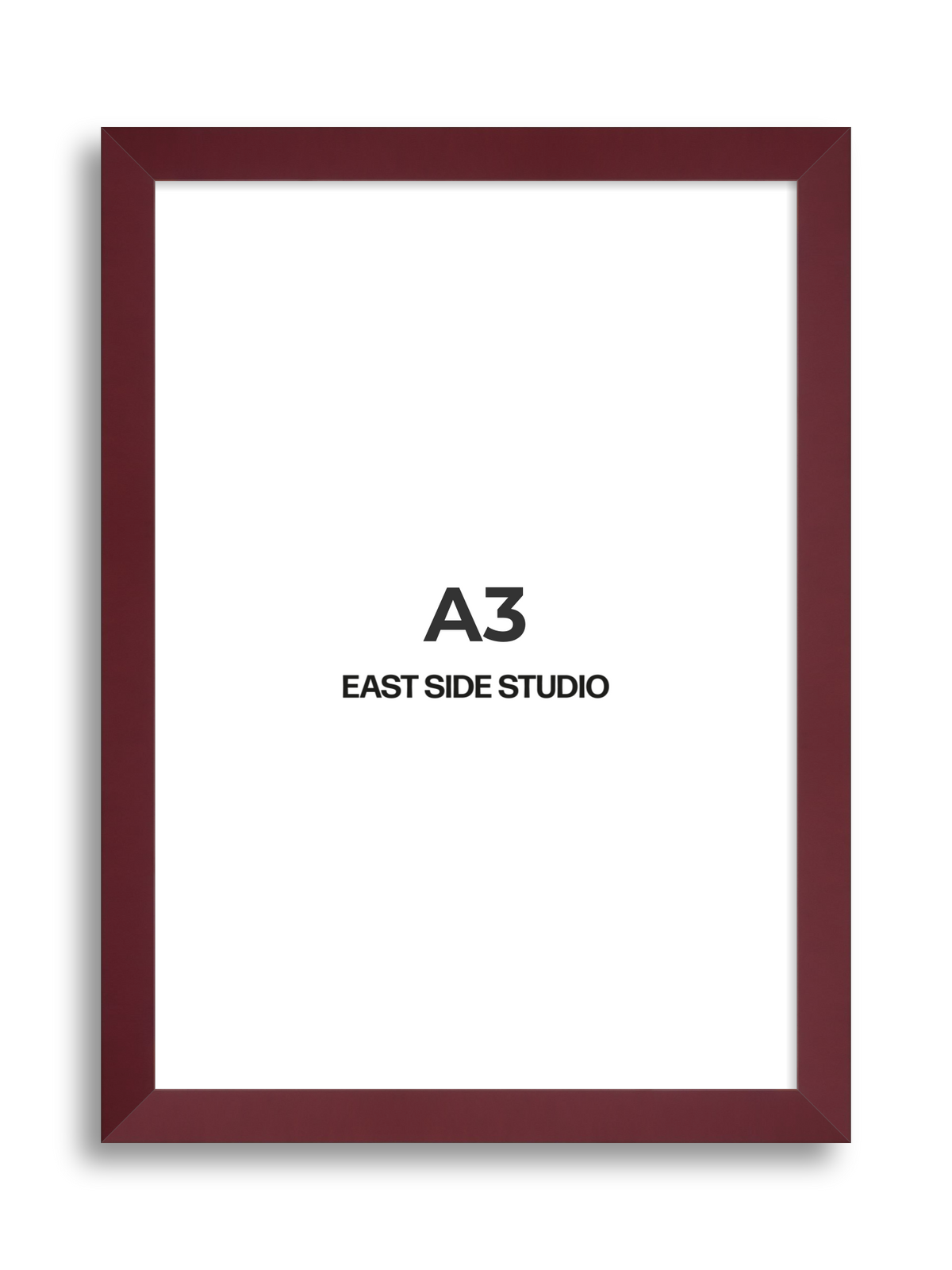 Burgundy A3 picture frame