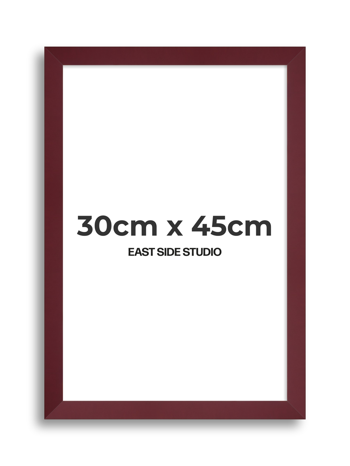 Burgundy 30cm x 45cm picture frame