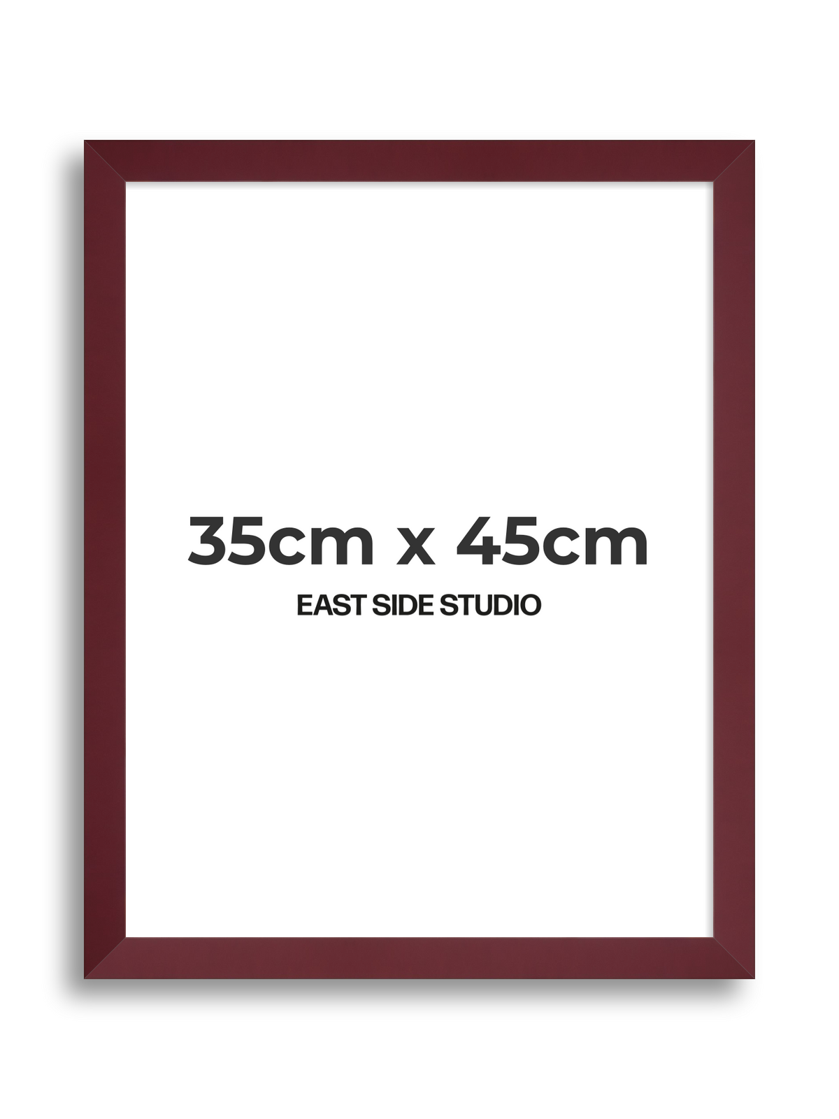 Burgundy 35cm x 45cm picture frame
