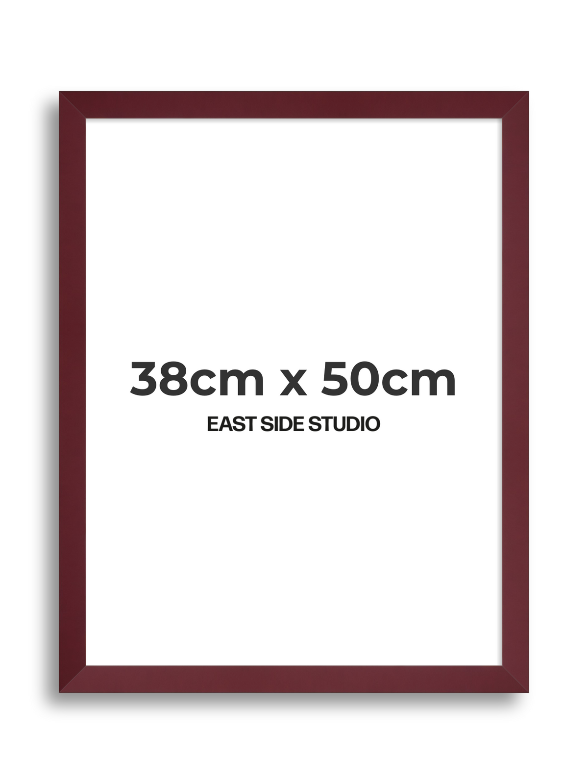 Burgundy 38cm x 50cm picture frame