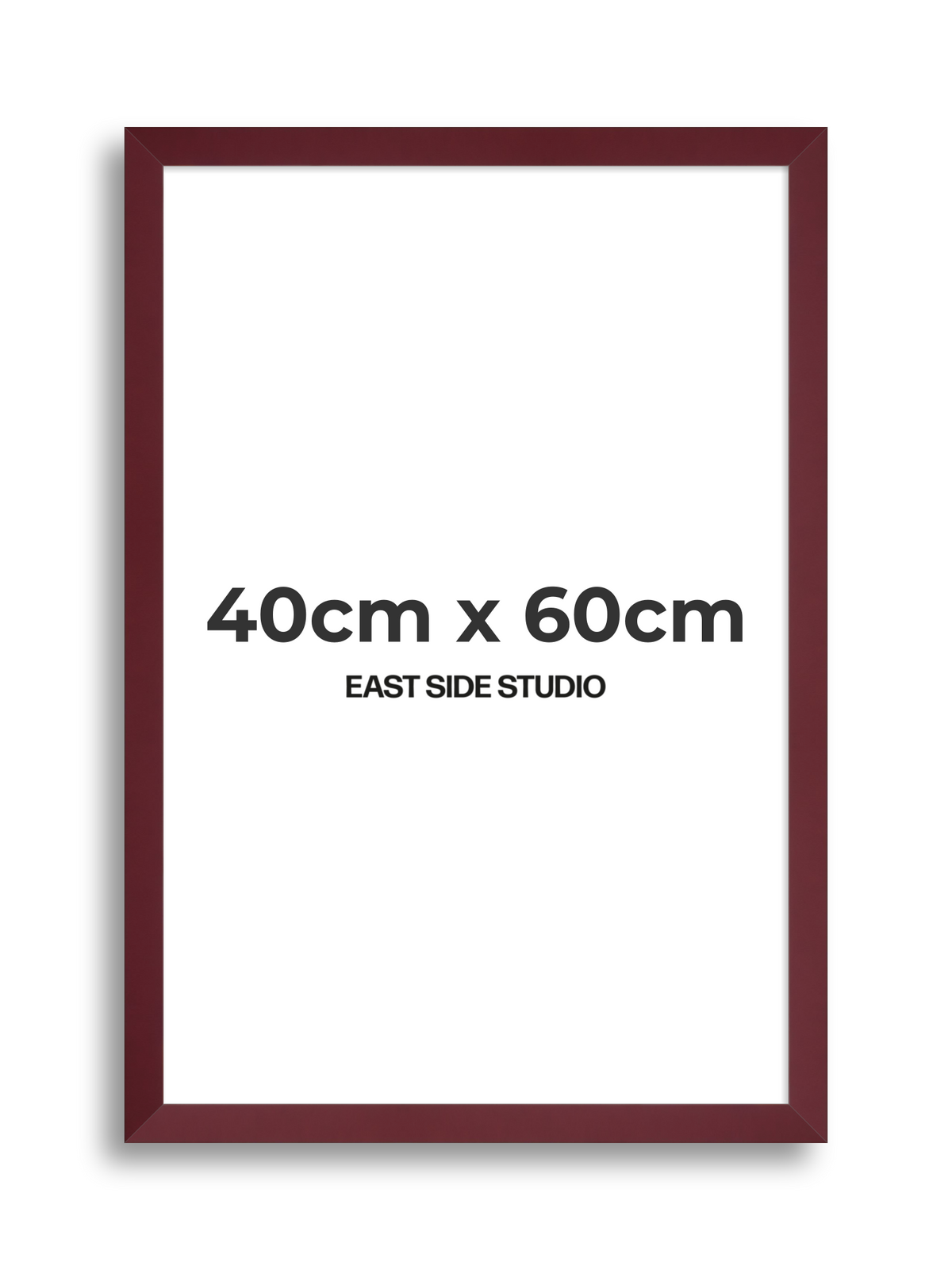 Burgundy 40cm x 60cm picture frame
