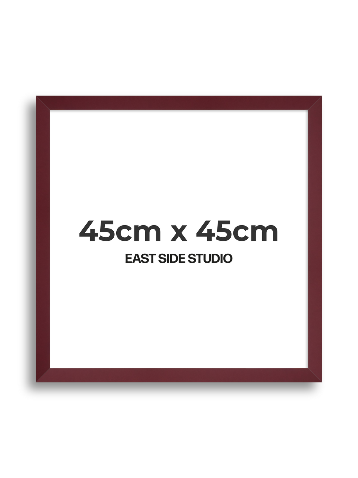 Burgundy 45cm x 45cm picture frame