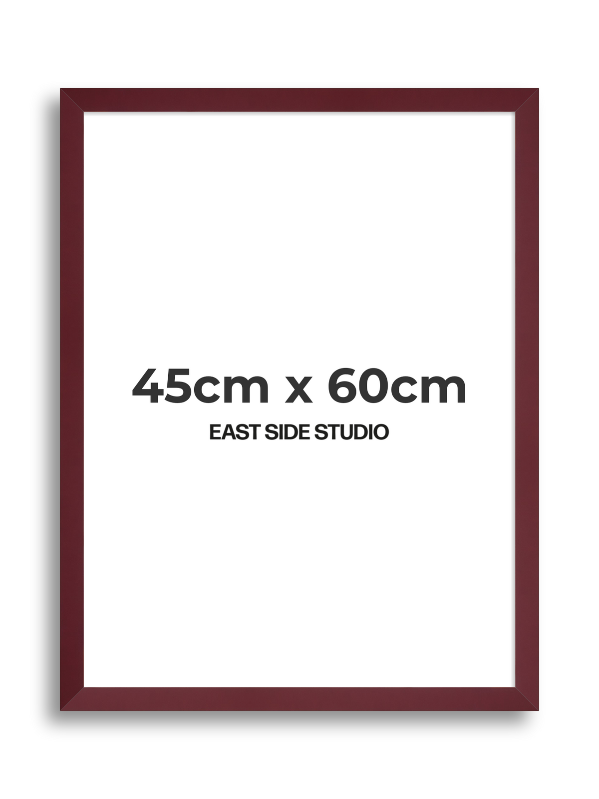 Burgundy 45cm x 60cm picture frame
