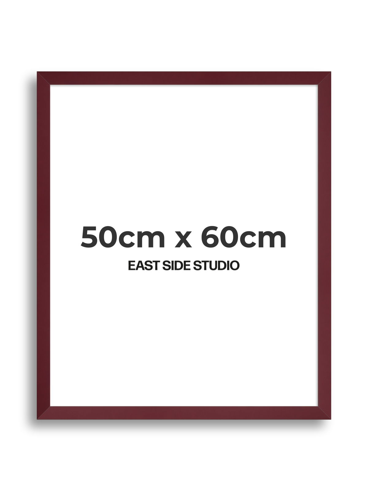 Burgundy 50cm x 60cm picture frame