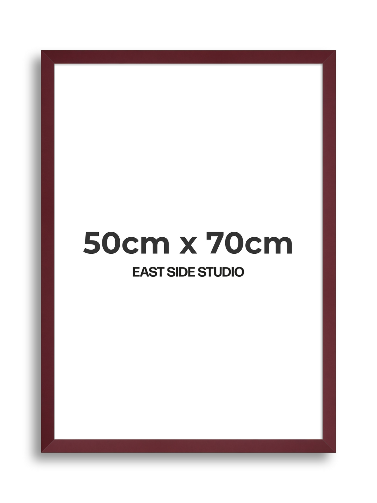 Burgundy 50cm x 70cm picture frame