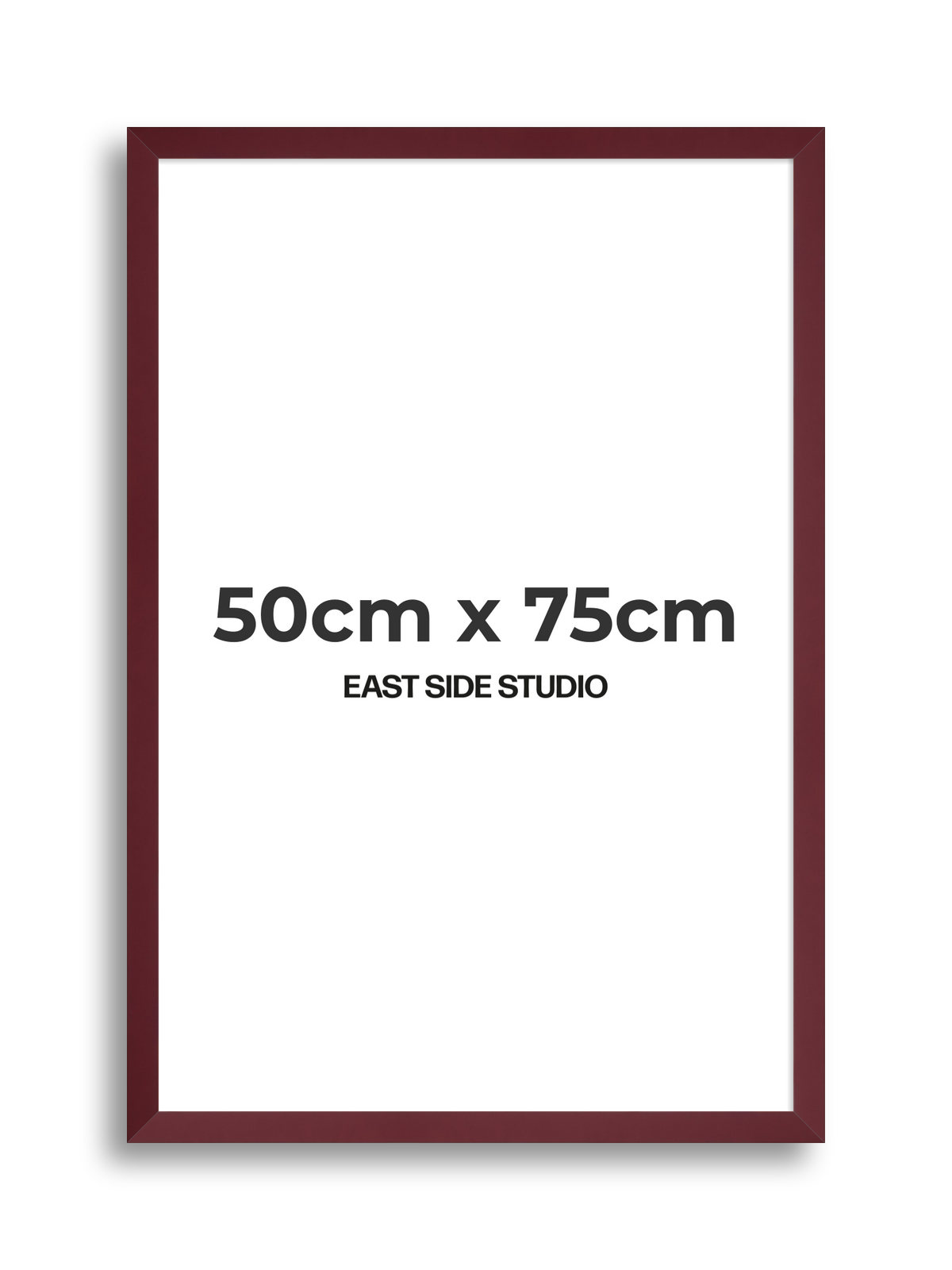 Burgundy 50cm x 75cm picture frame