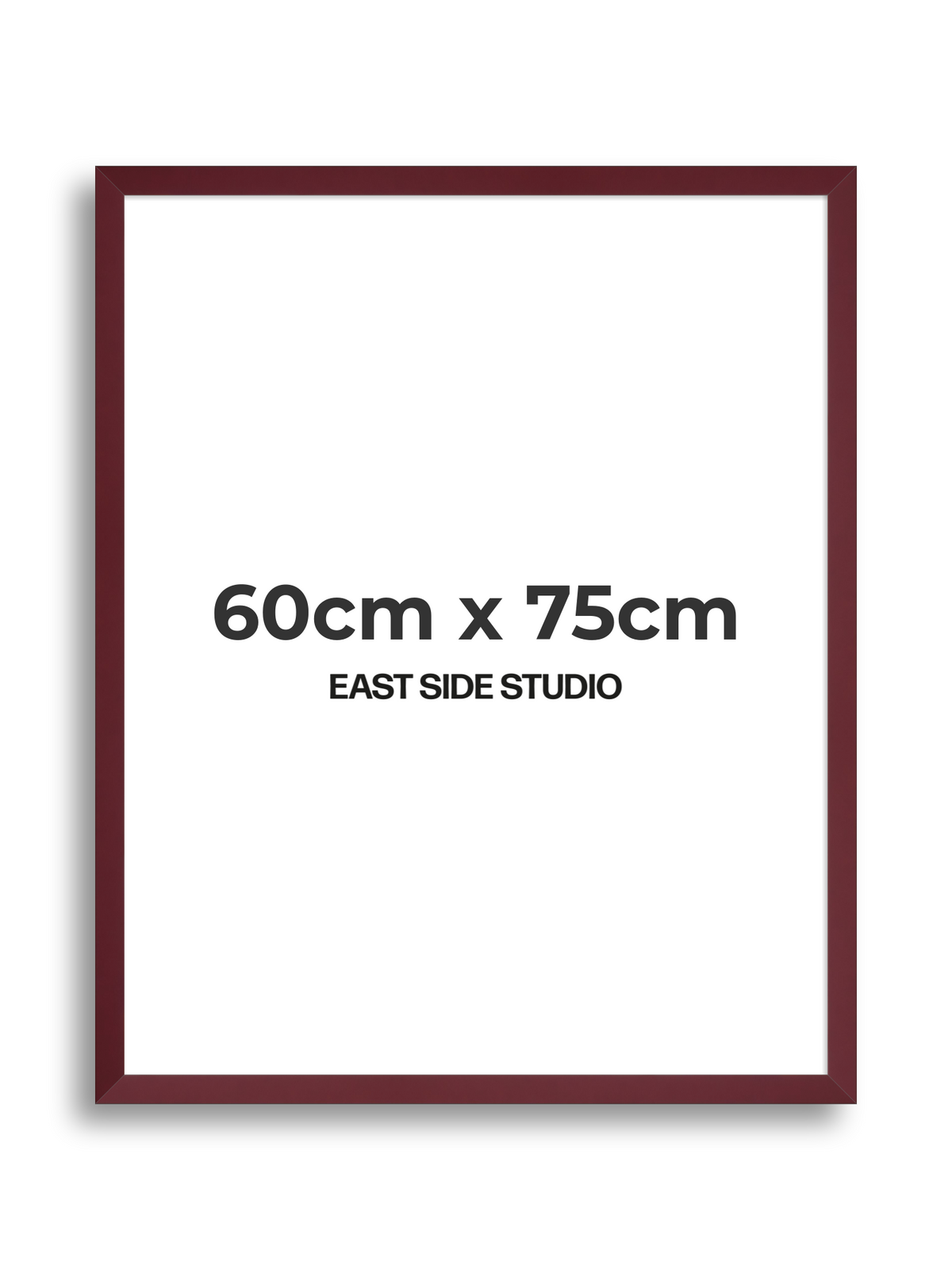 Burgundy 60cm x 75cm picture frame