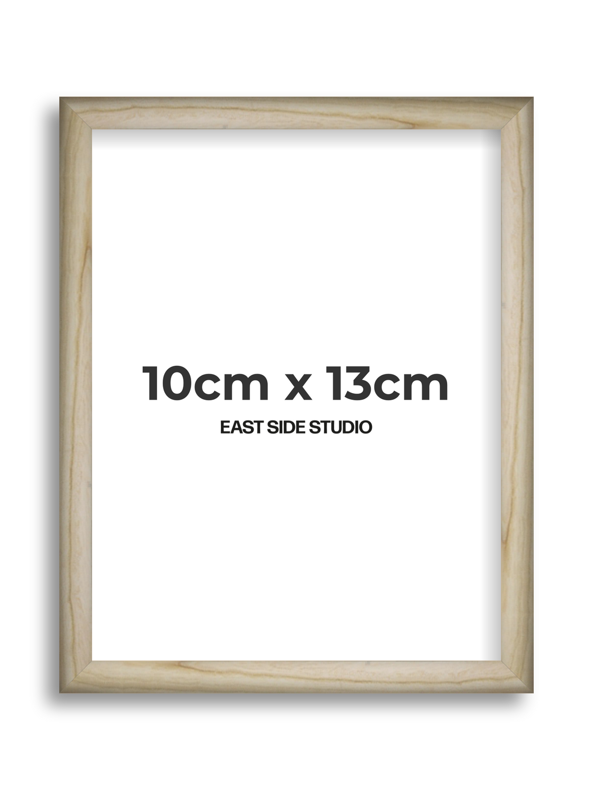 Natural Wood 10cm x 13cm picture frame