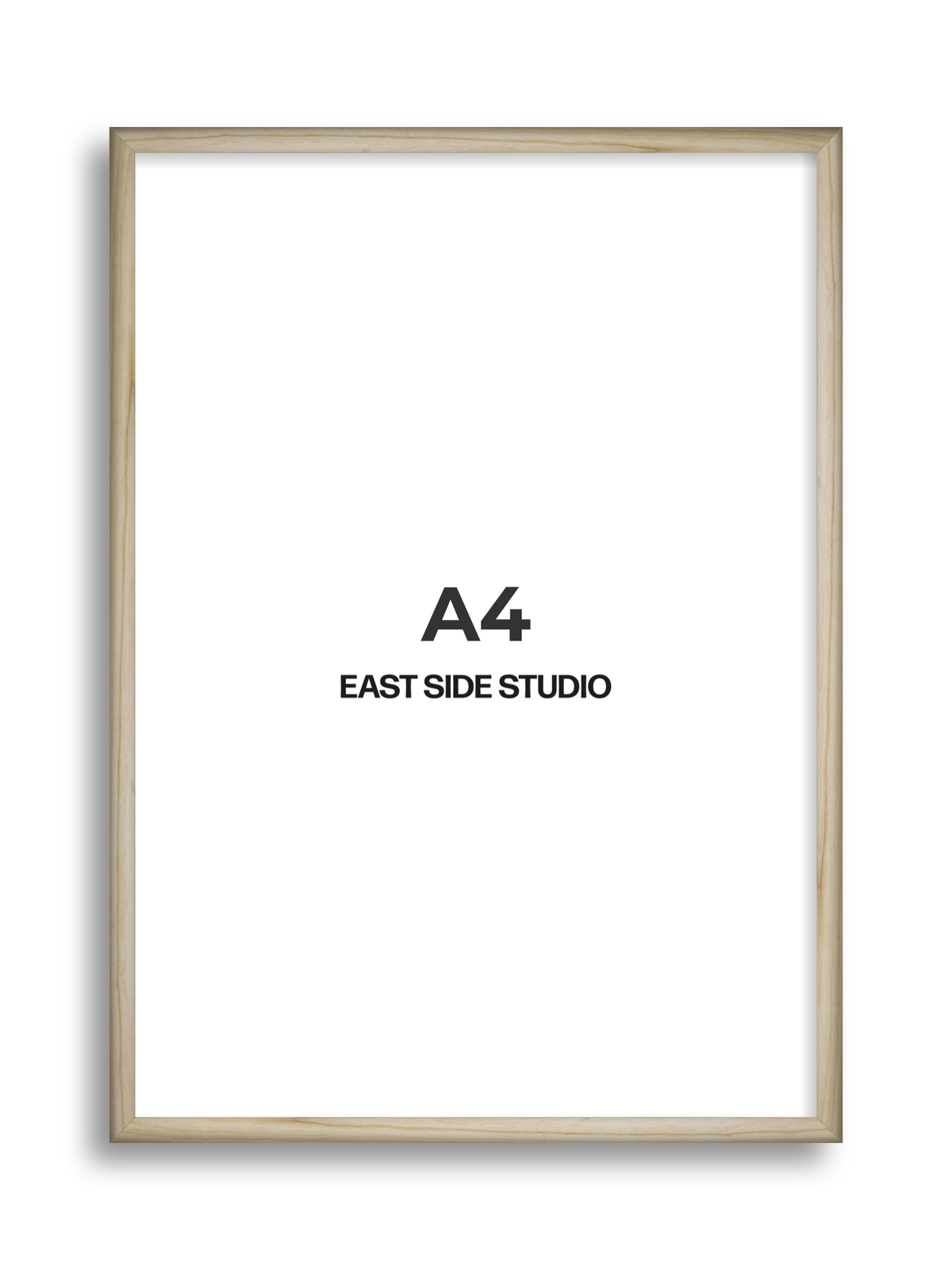Natural Wood A4 picture frame
