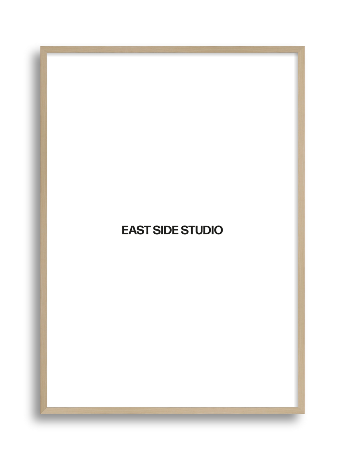 Natural Wood - Thin picture frame