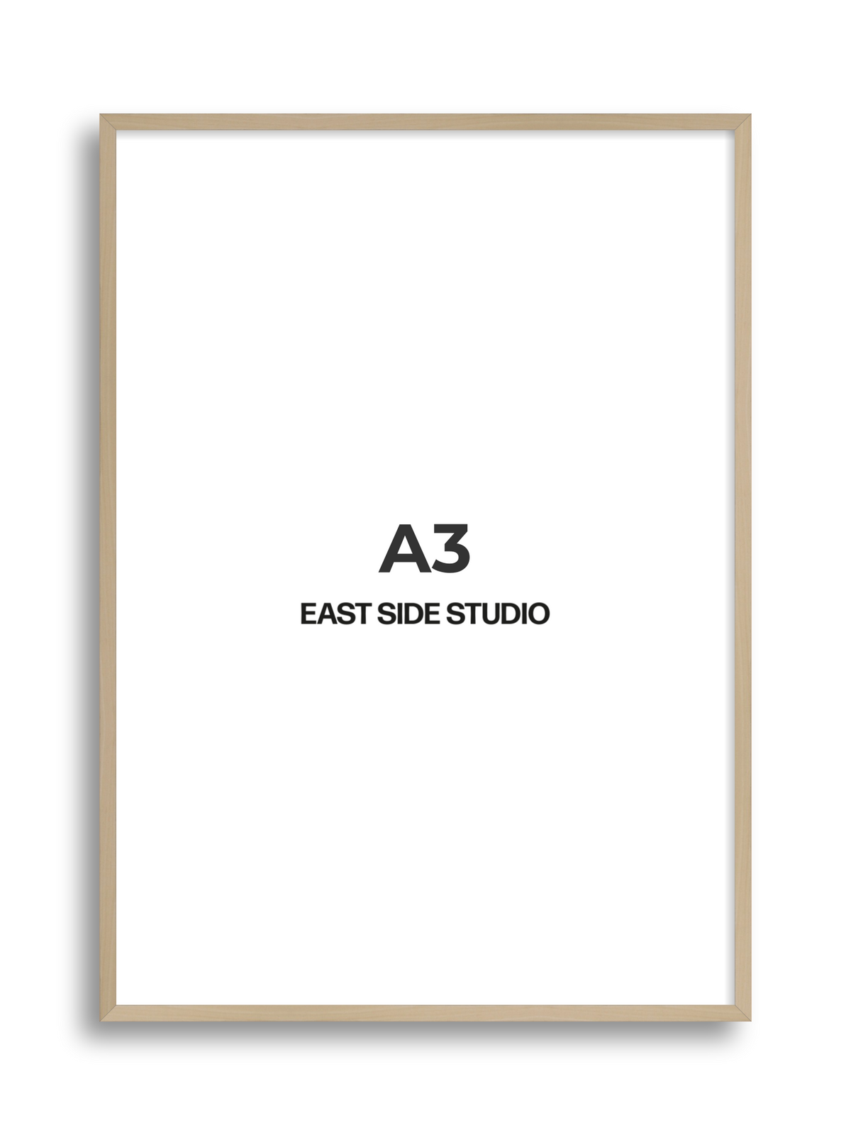 Natural Wood A3 picture frame