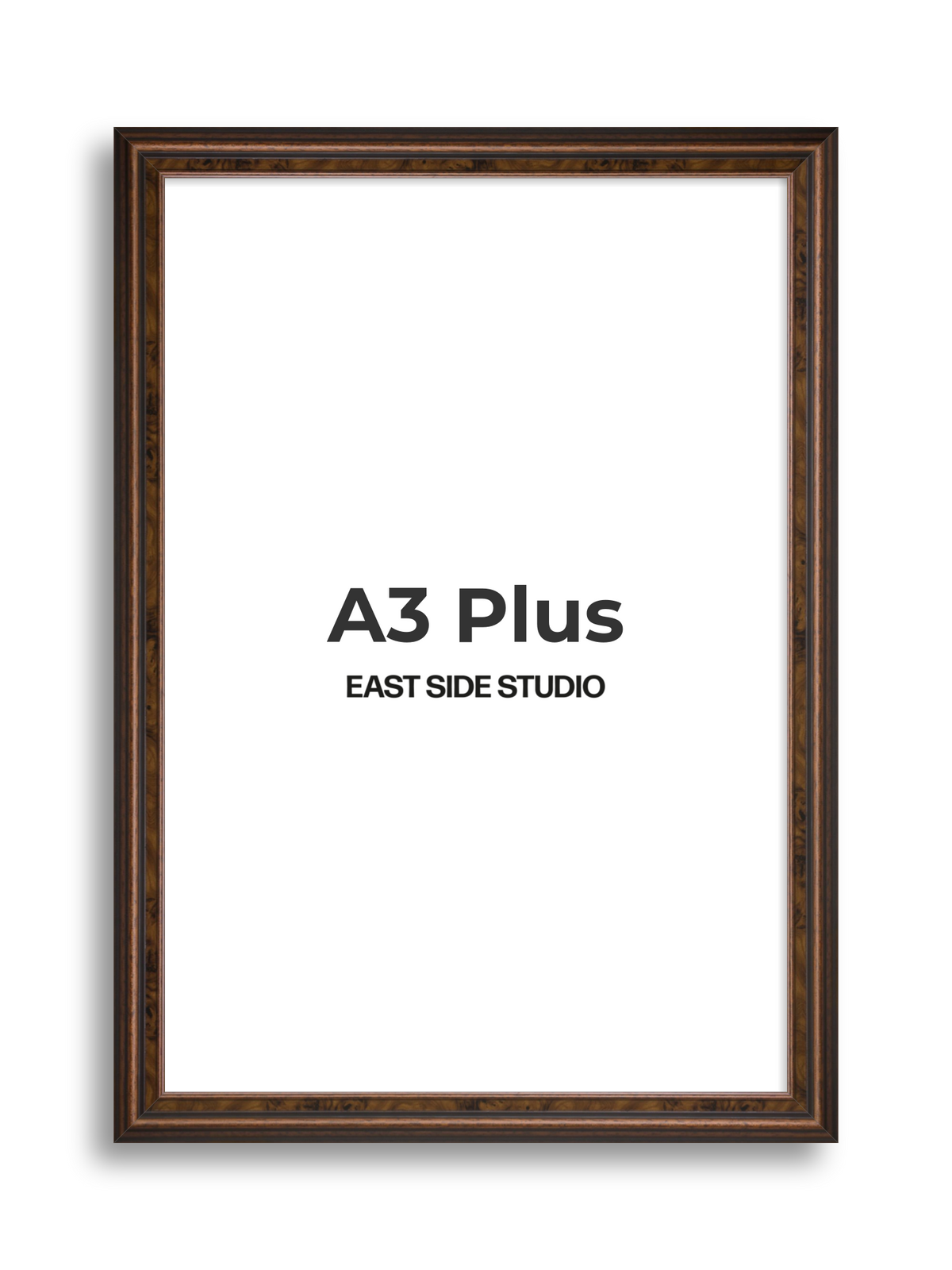 Walnut A3 Plus picture frame