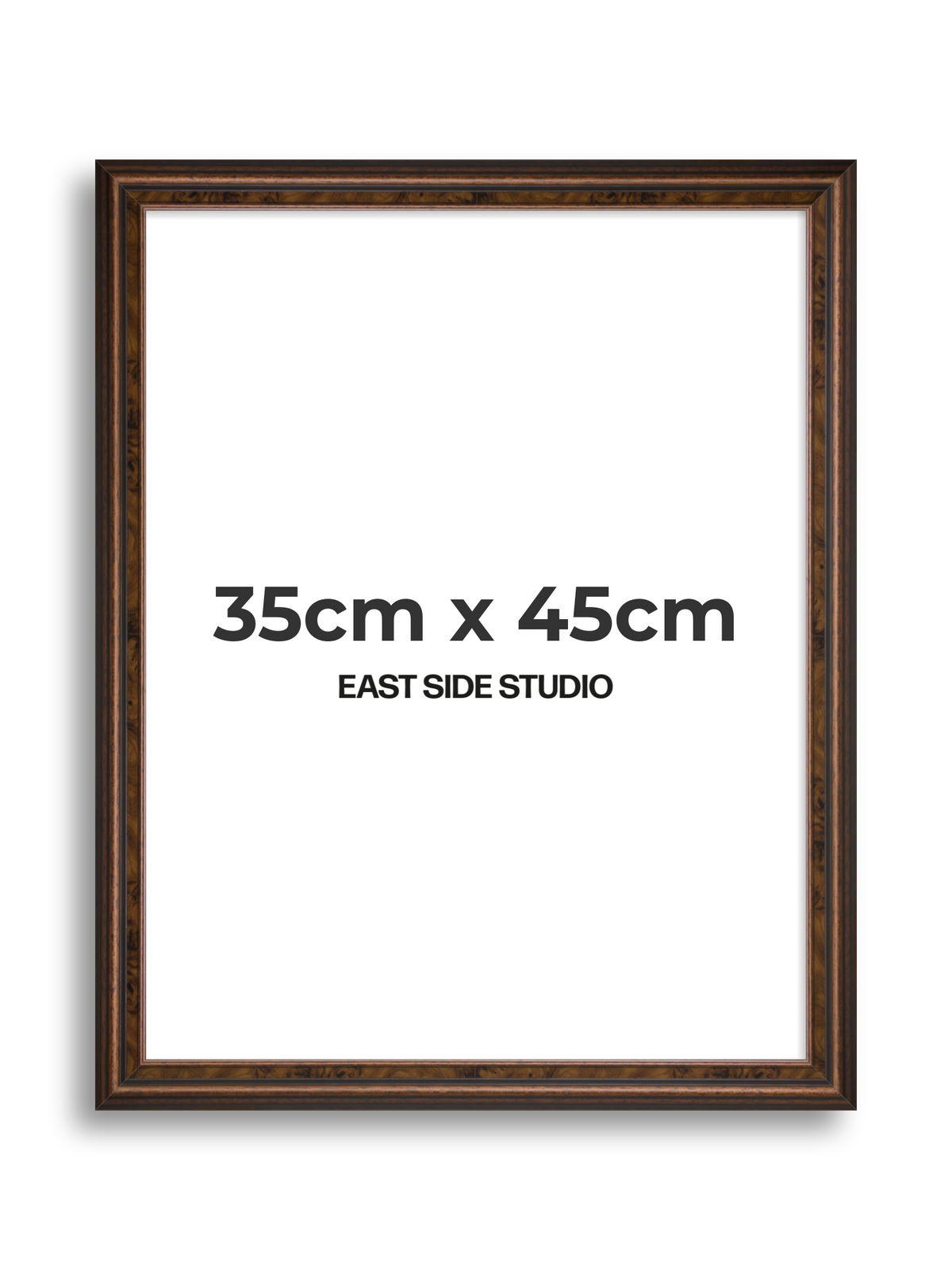 Walnut 35cm x 45cm picture frame