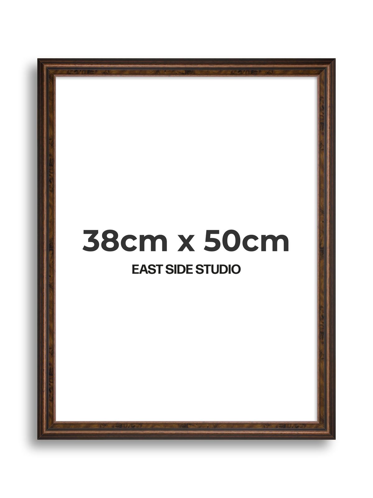 Walnut 38cm x 50cm picture frame