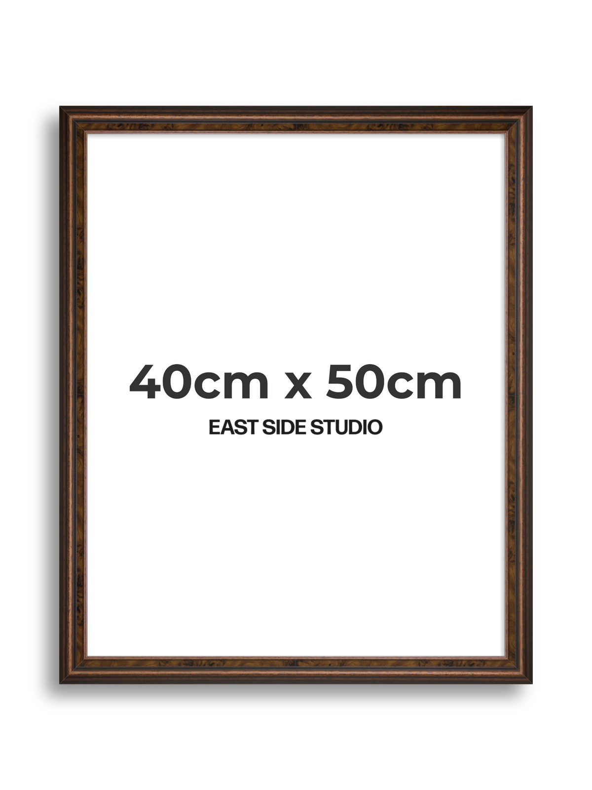 Walnut 40cm x 50cm picture frame