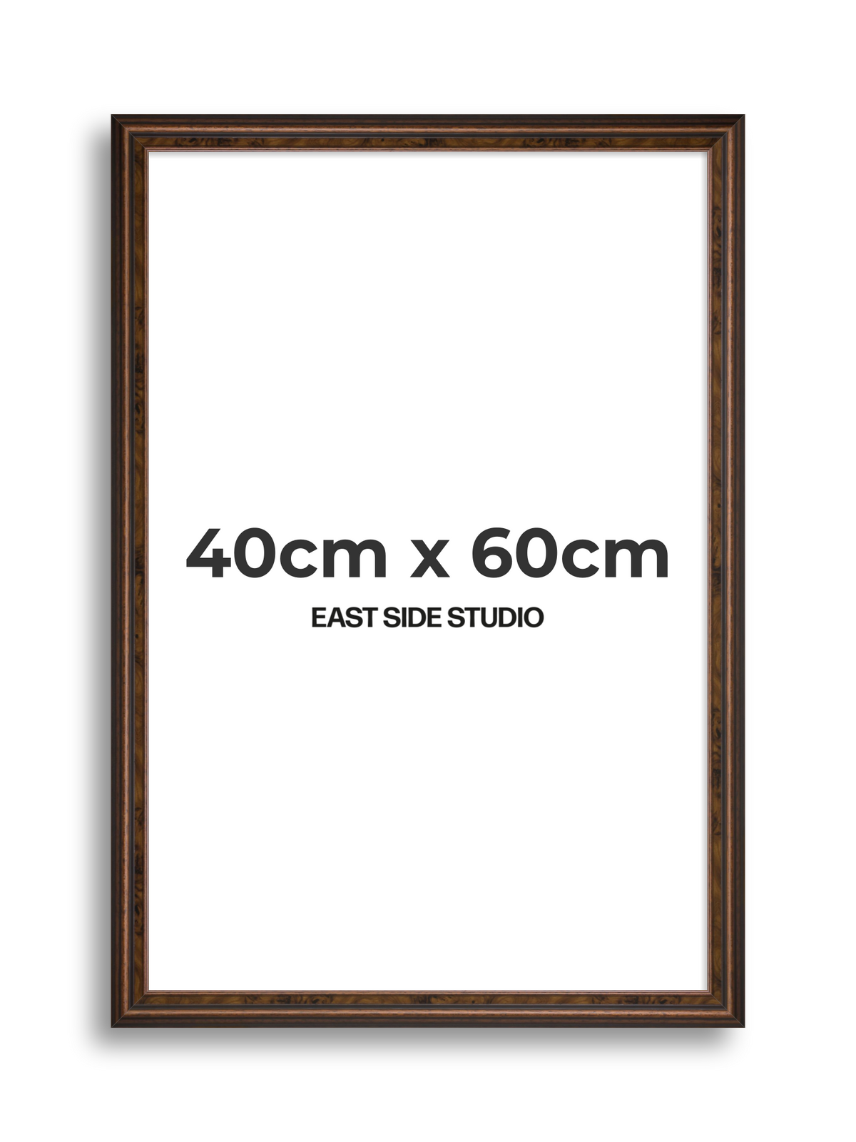 Walnut 40cm x 60cm picture frame