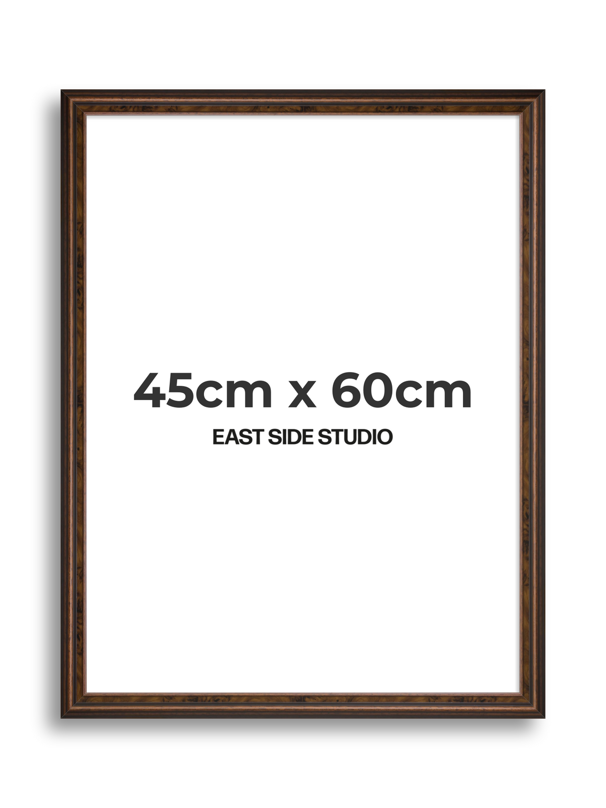 Walnut 45cm x 60cm picture frame