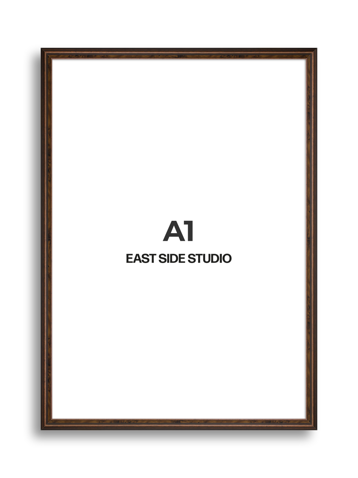 Walnut A1 picture frame