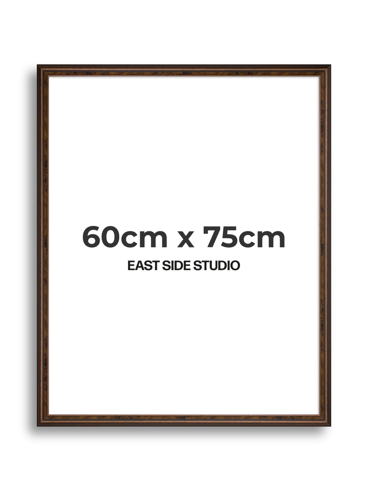 Walnut 60cm x 75cm picture frame