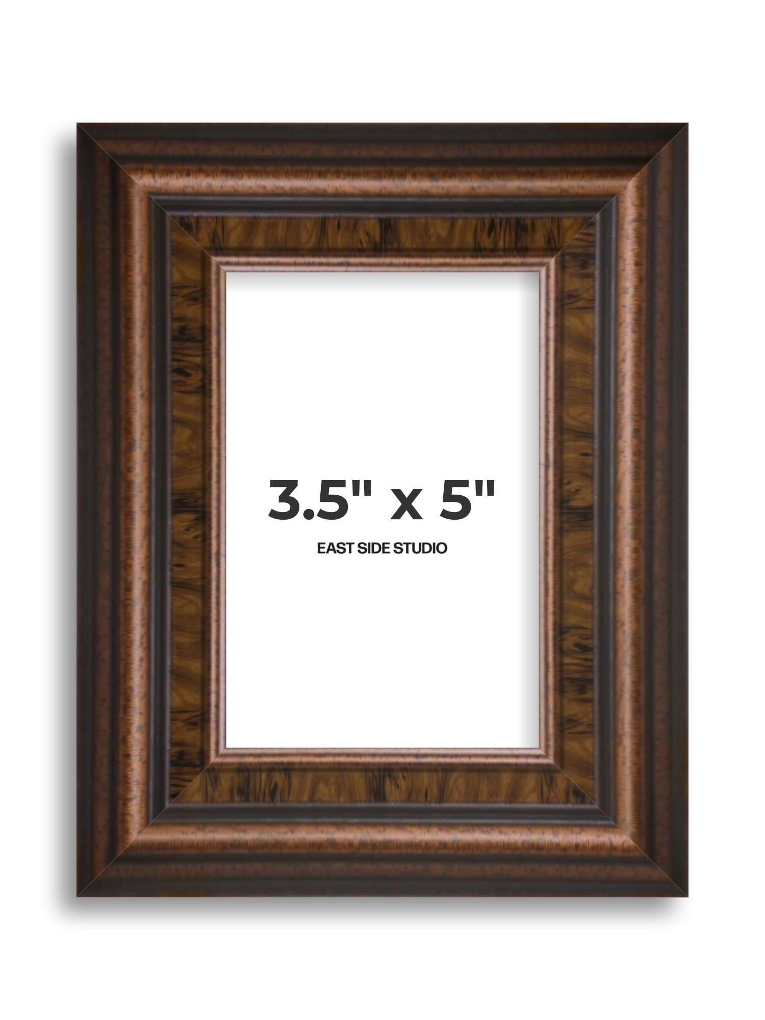 Walnut 3.5" x 5" picture frame