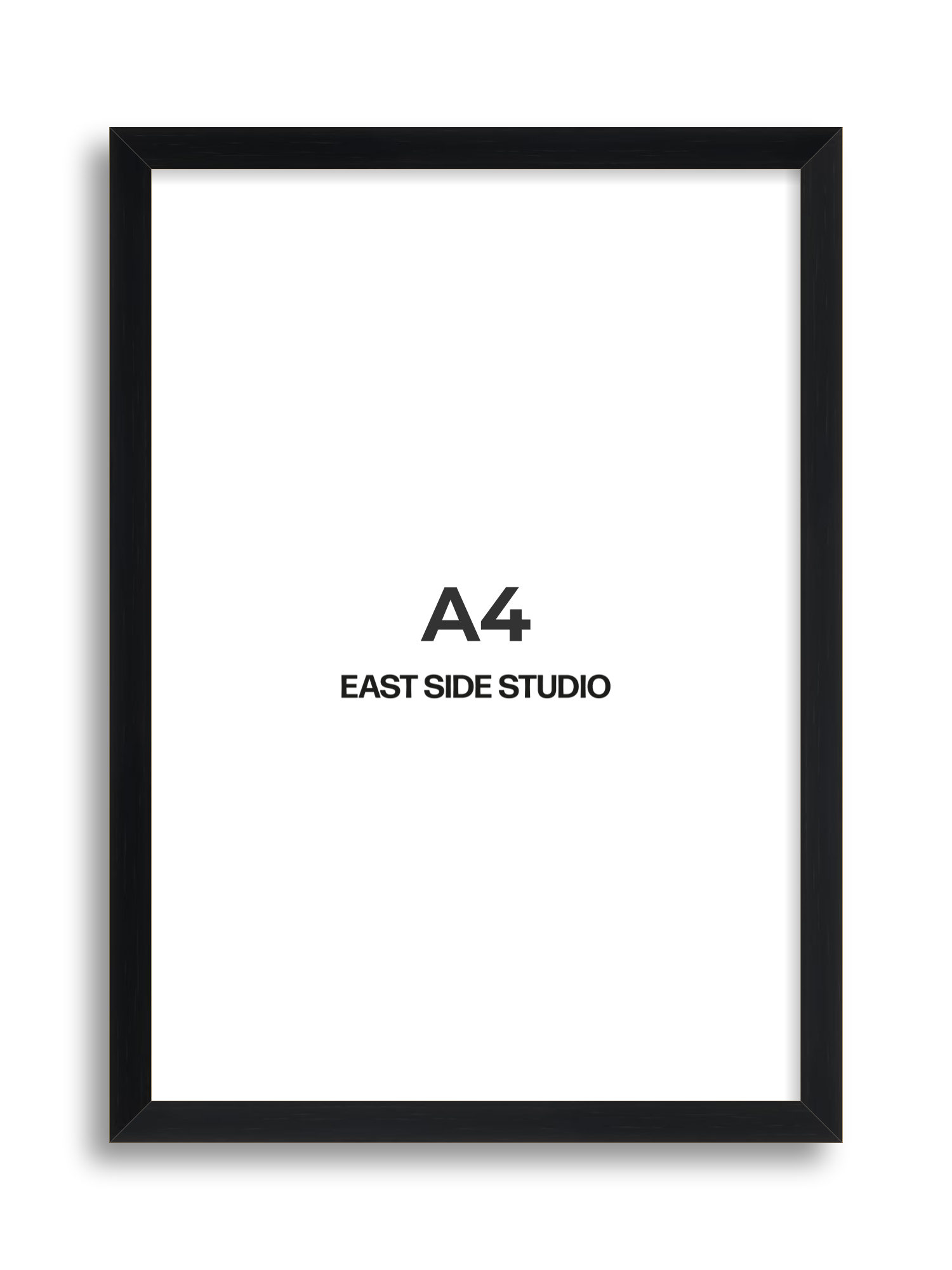 Black Grain A4 picture frame