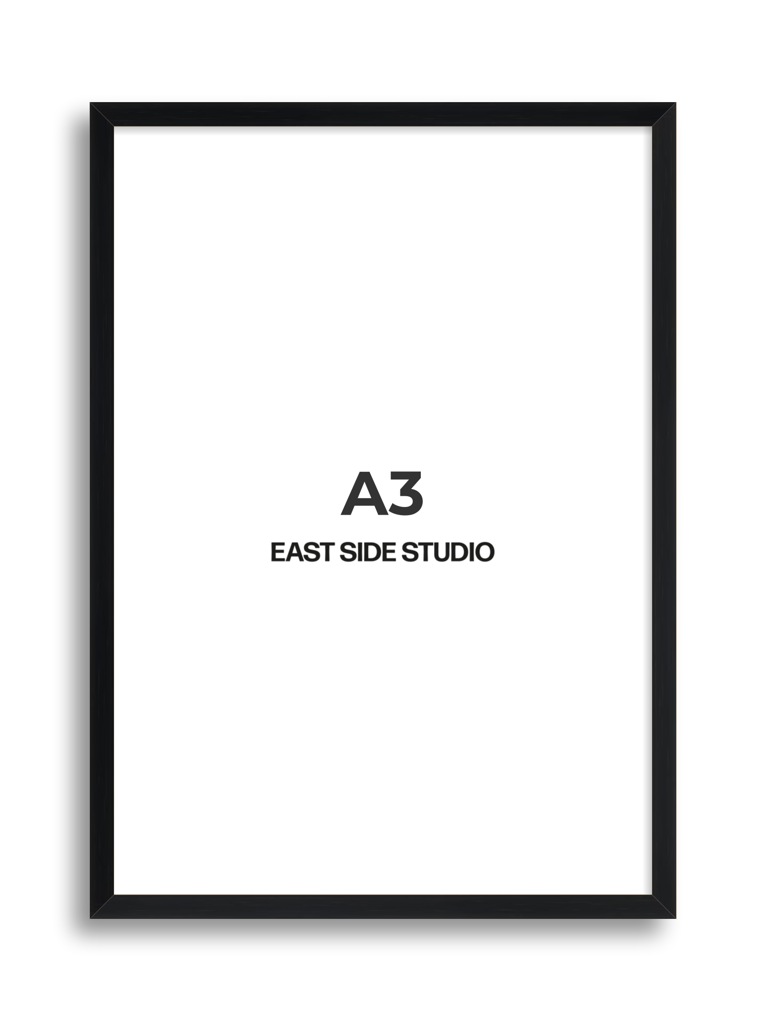 Black Grain A3 picture frame