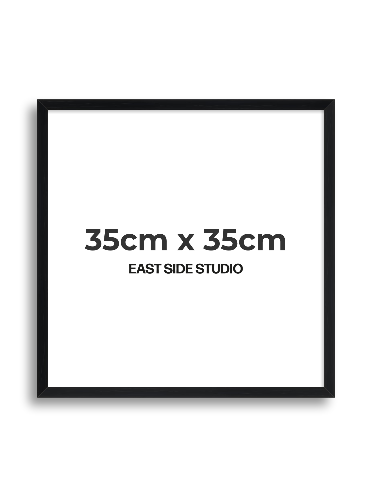 Black Grain 35cm x 35cm picture frame