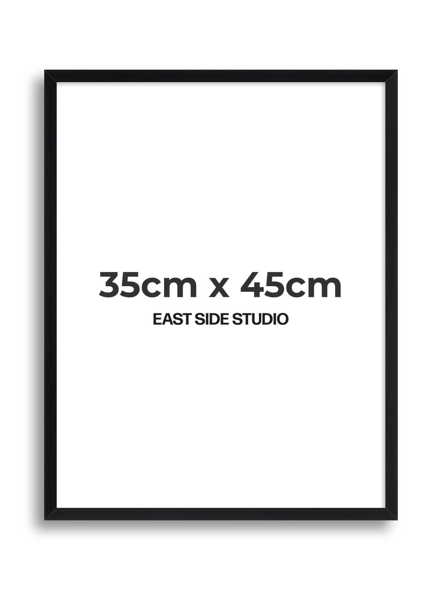 Black Grain 35cm x 45cm picture frame