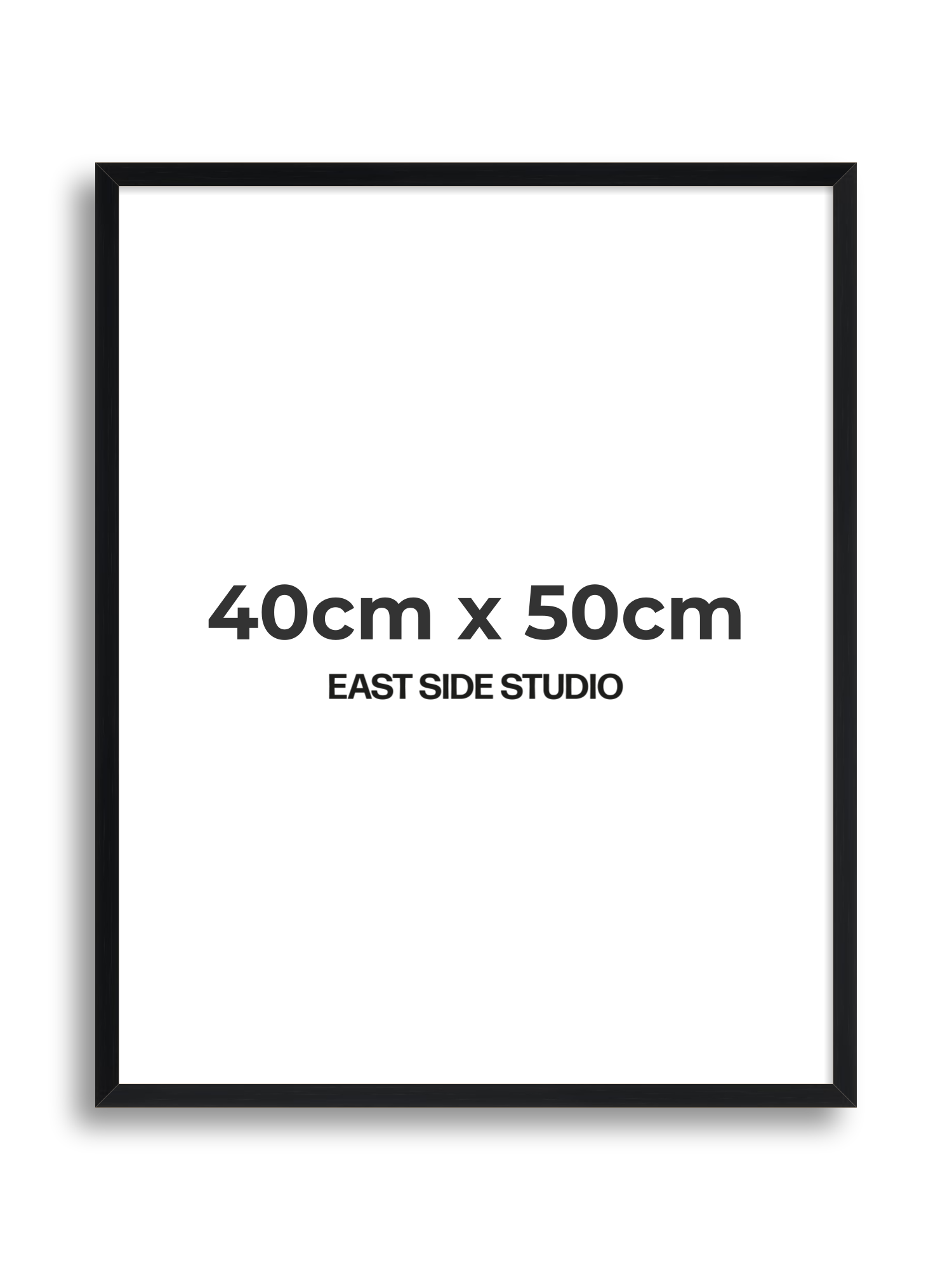 Black Grain 40cm x 50cm picture frame