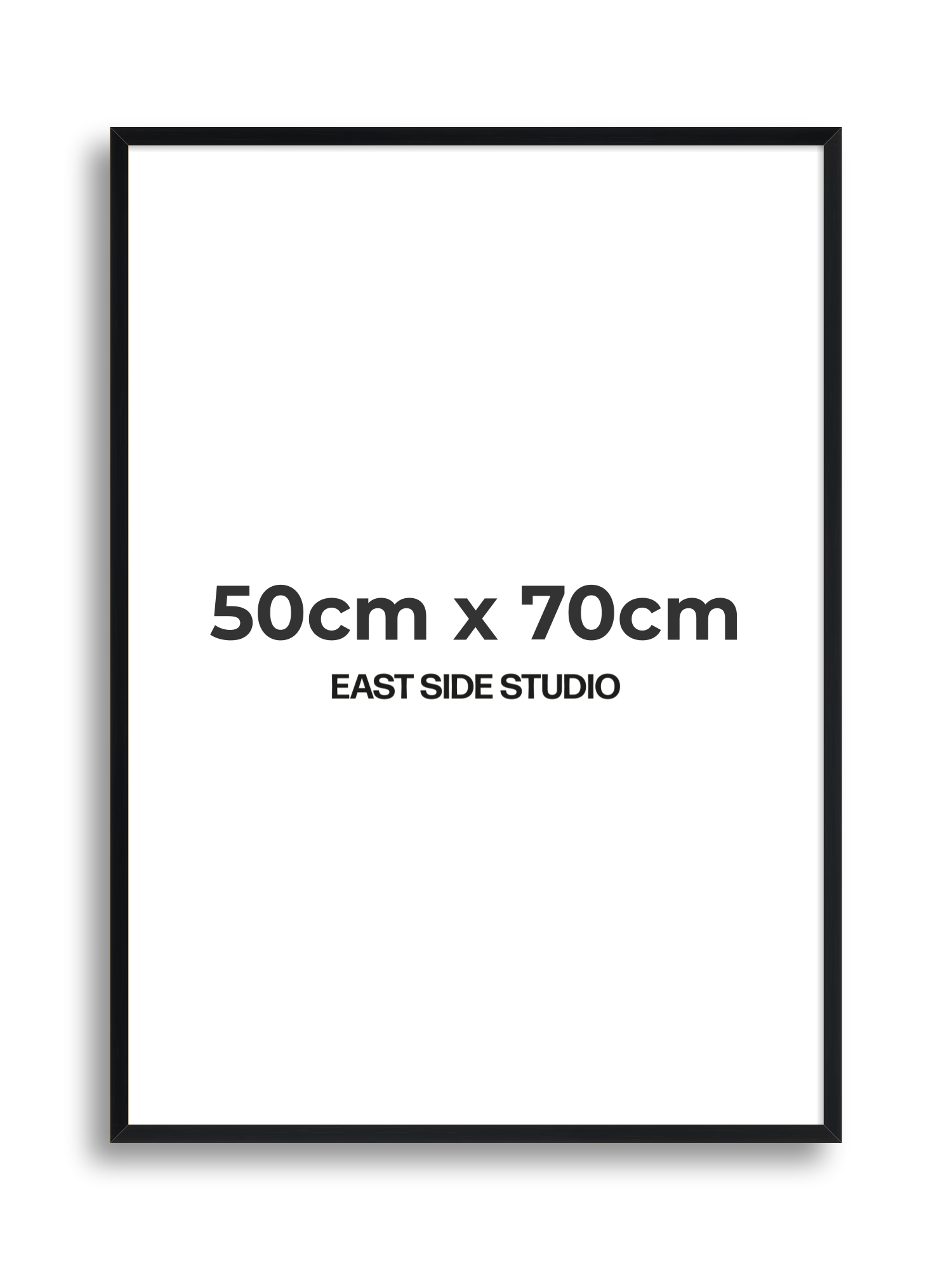 Black Grain 50cm x 70cm picture frame