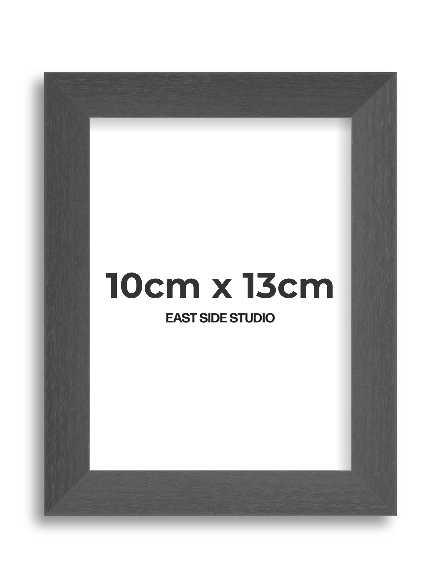 Slate Grey 10cm x 13cm picture frame
