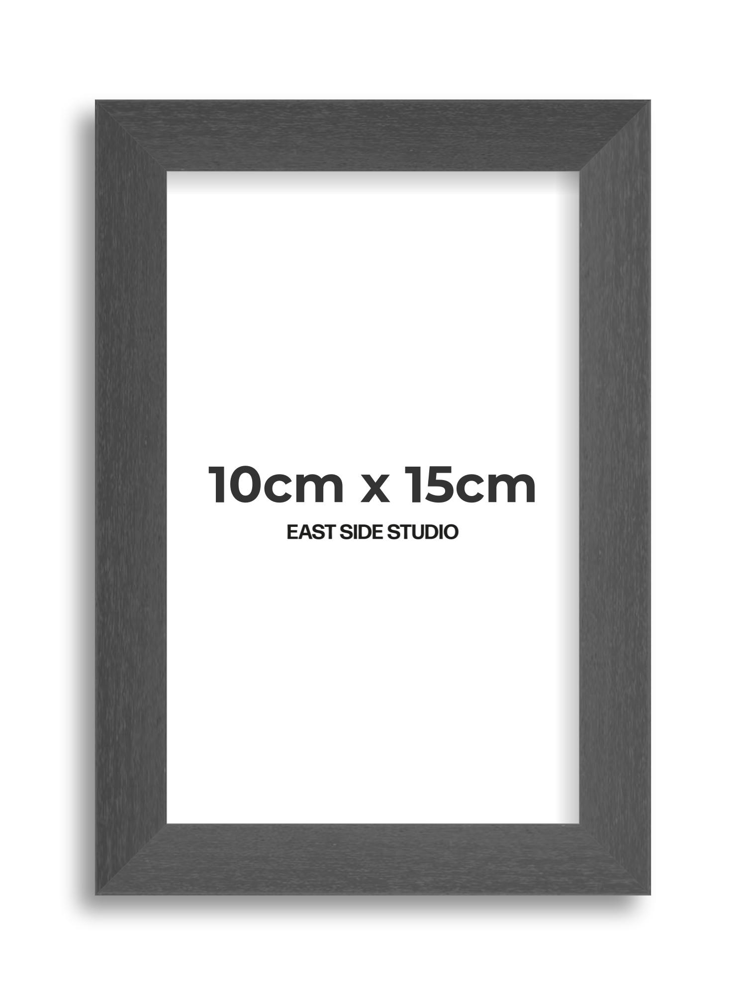 Slate Grey 10cm x 15cm picture frame