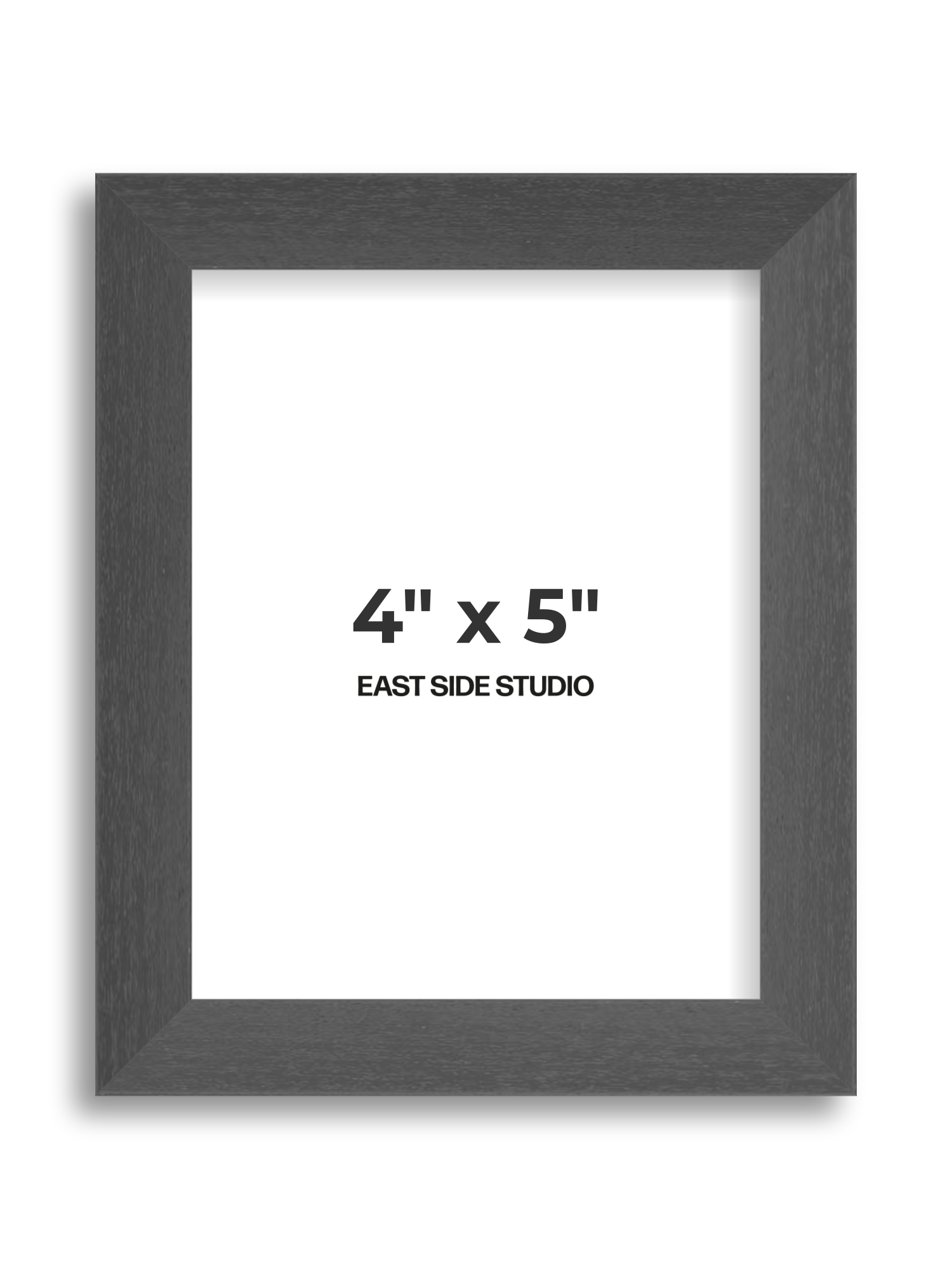 Slate Grey 4" x 5" picture frame