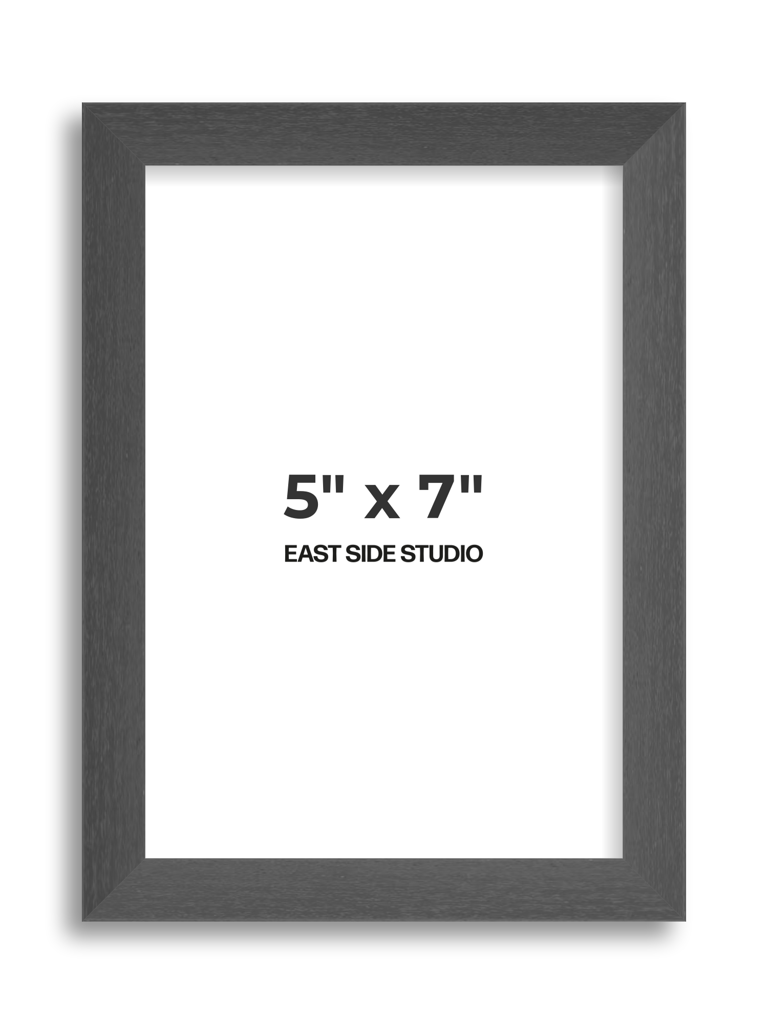 Slate Grey 5" x 7" picture frame