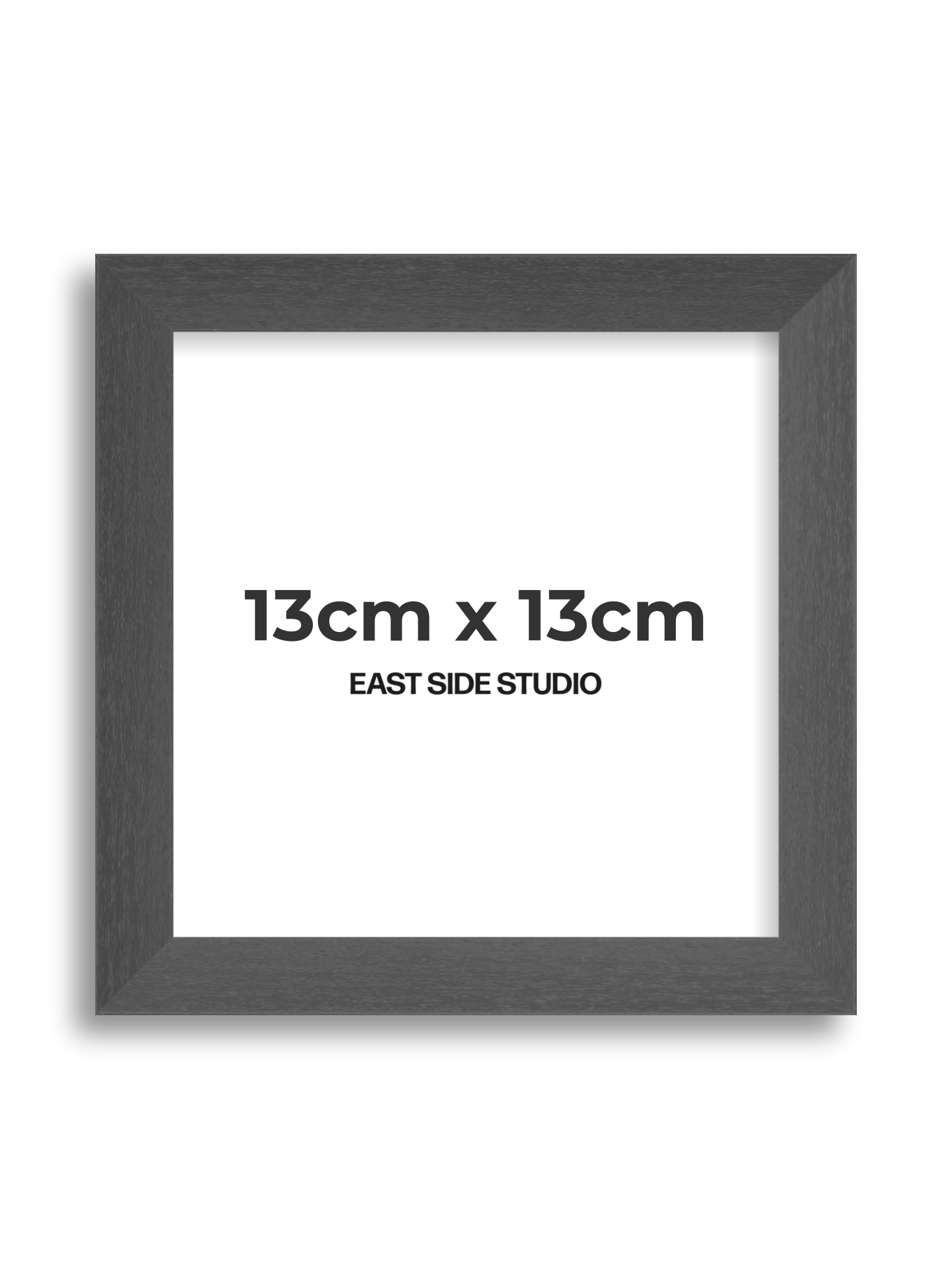Slate Grey 13cm x 13cm picture frame