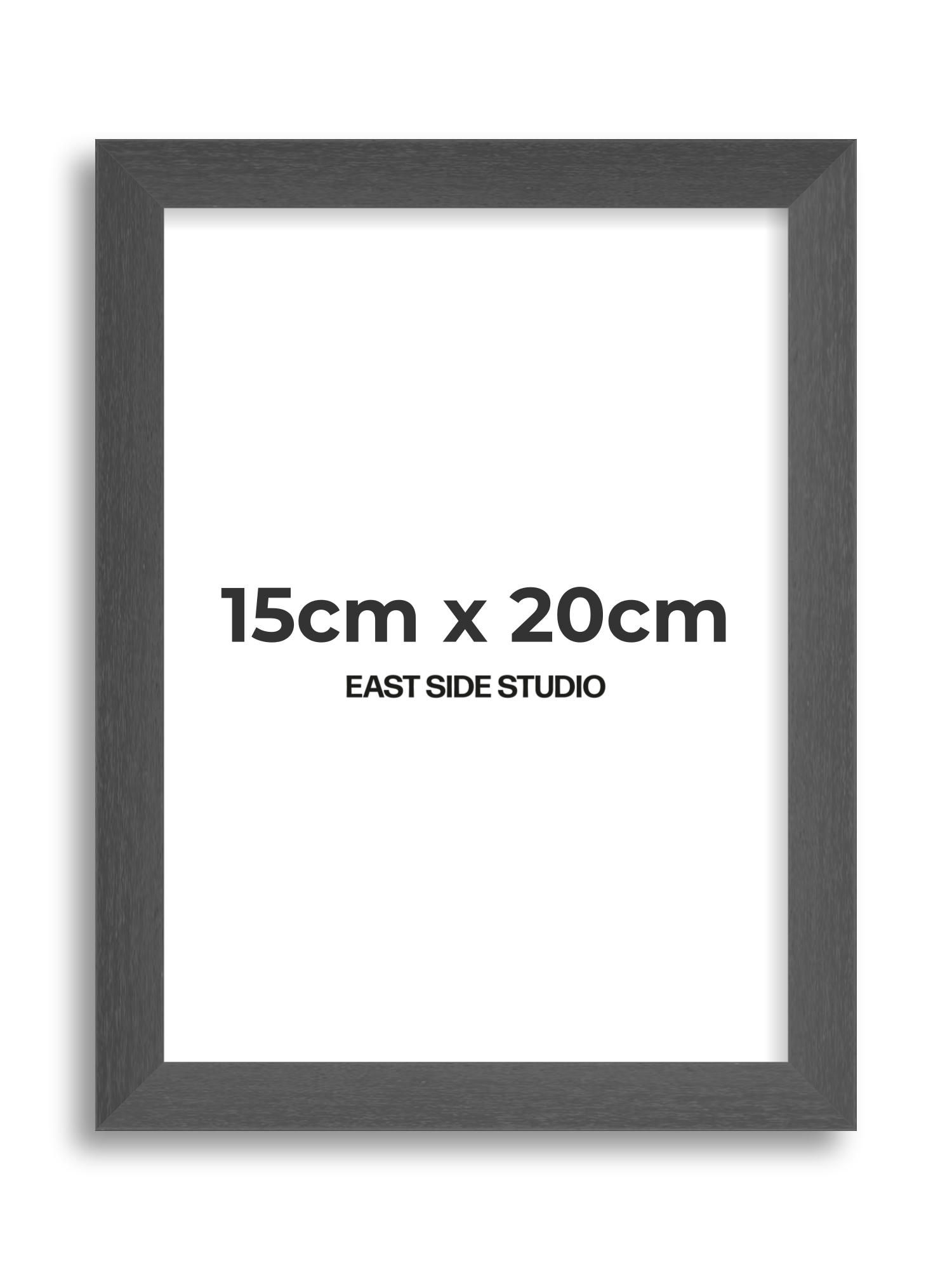 Slate Grey 15cm x 20cm picture frame