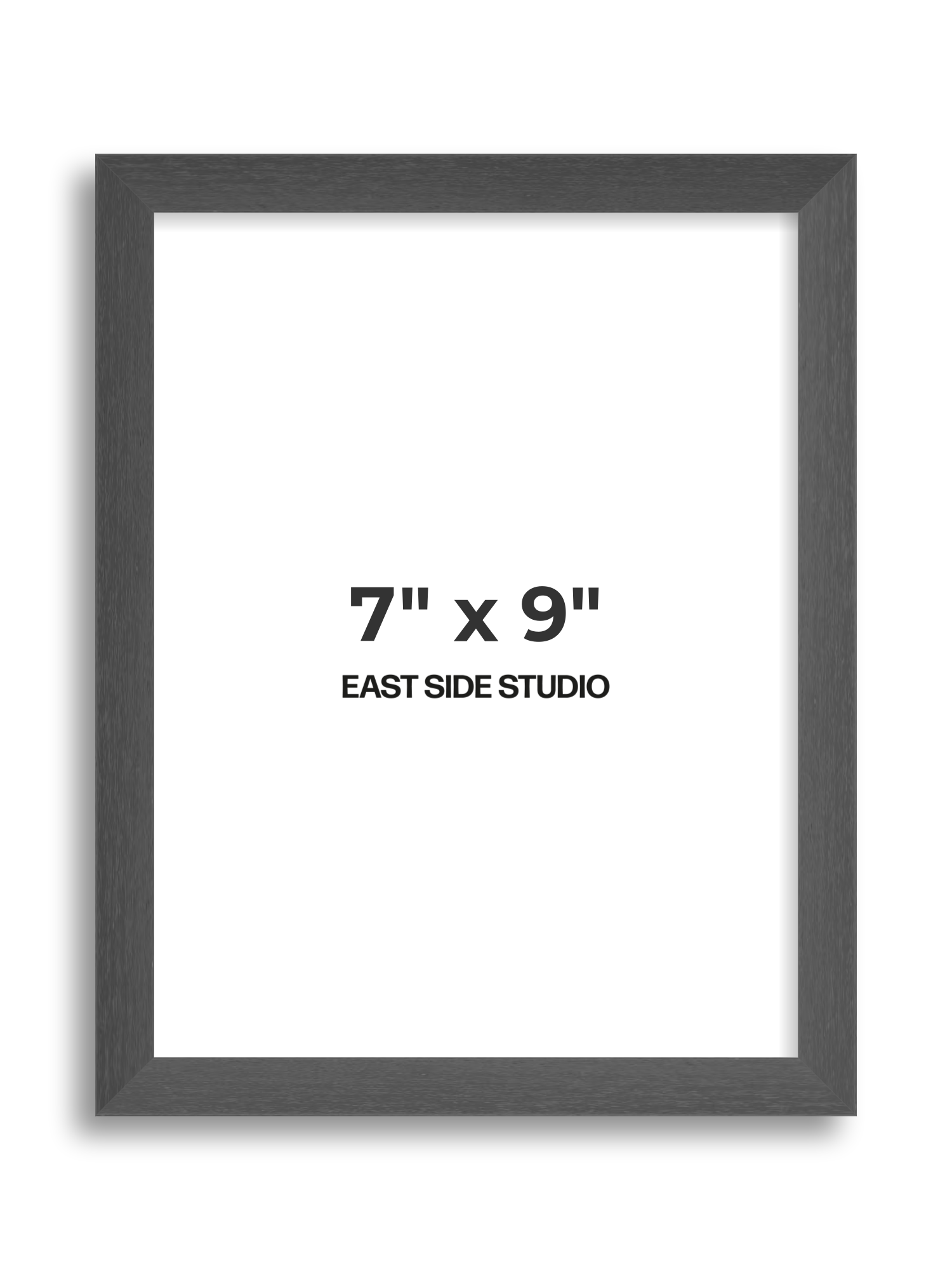 Slate Grey 7" x 9" picture frame