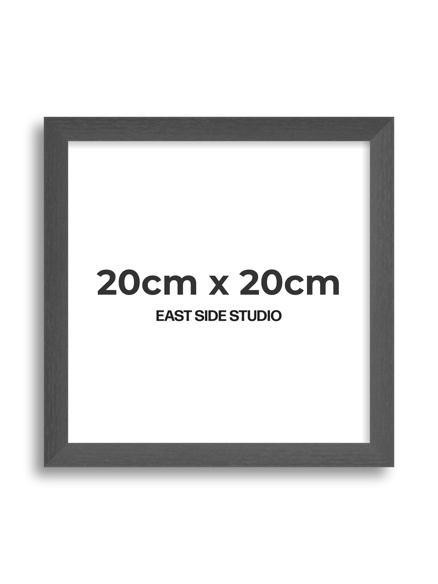 Slate Grey 20cm x 20cm picture frame