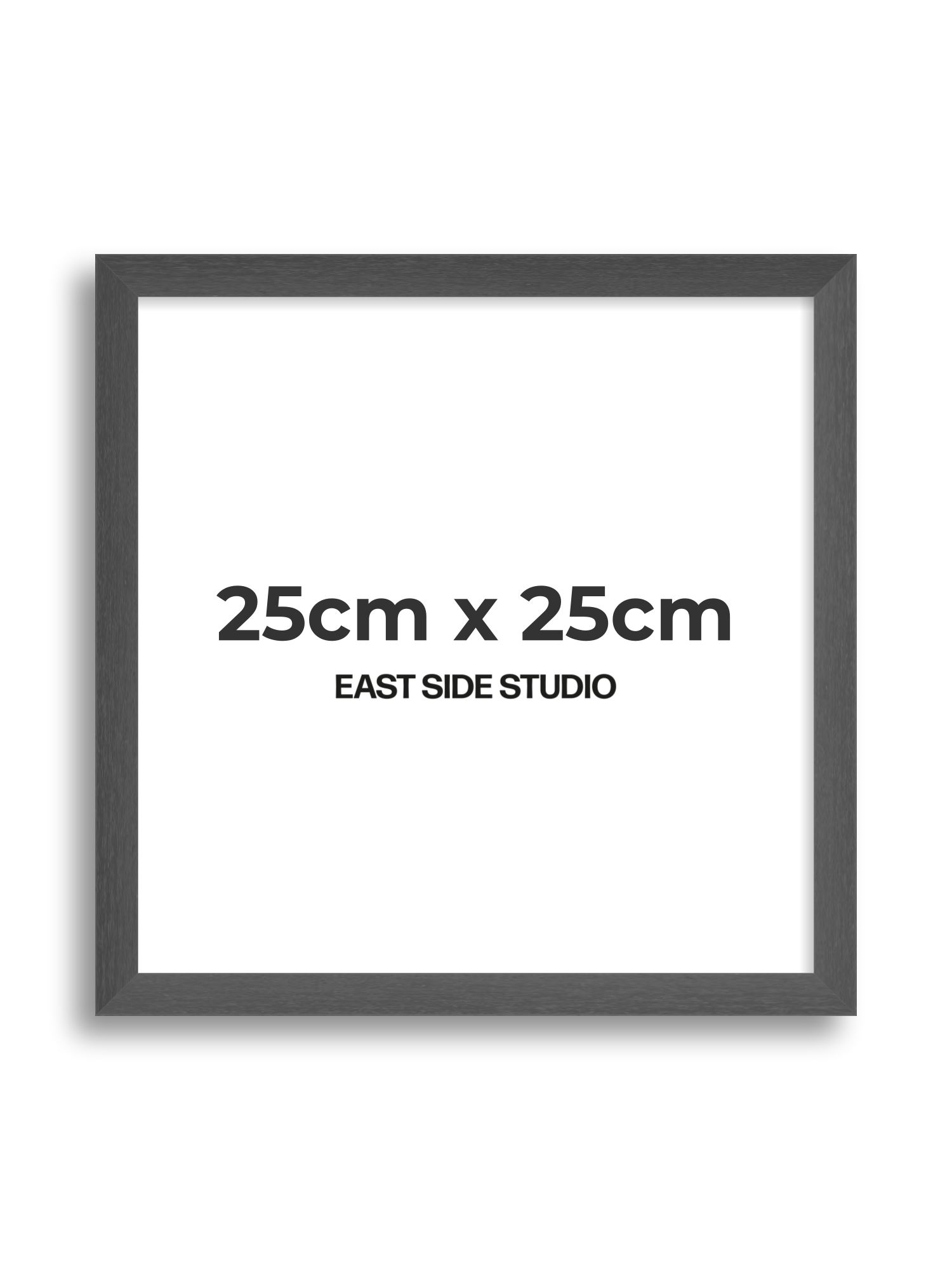 Slate Grey 25cm x 25cm picture frame